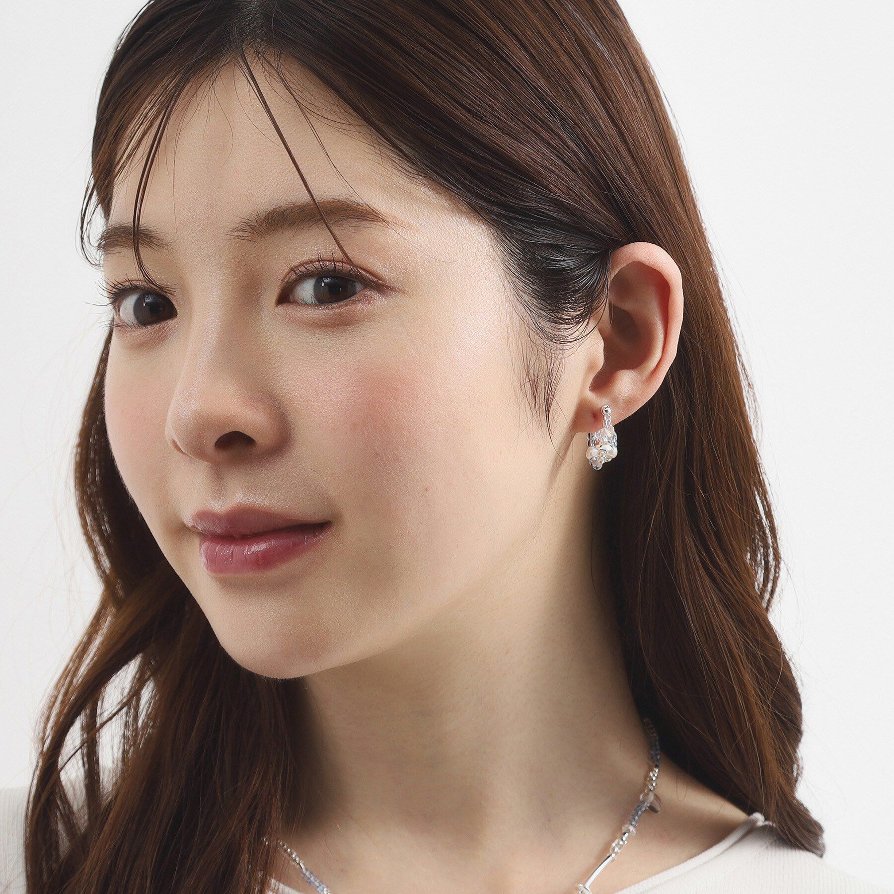 grove「ミックスビーズイヤリング」|イヤリング|