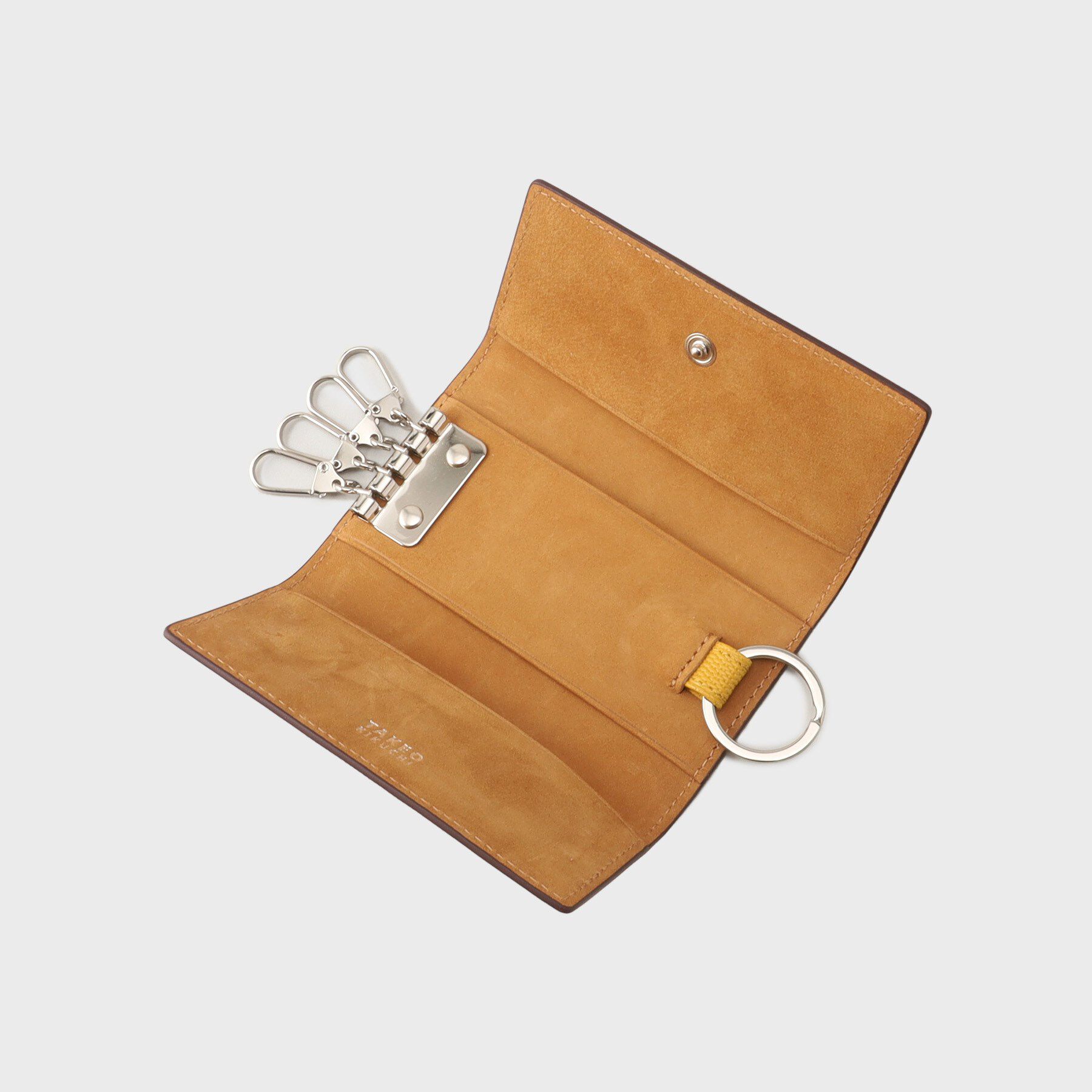 TAKEO KIKUCHI「【ソフト＆ナチュラル】ミニメッシュ レザー キーケース」|キーケース|