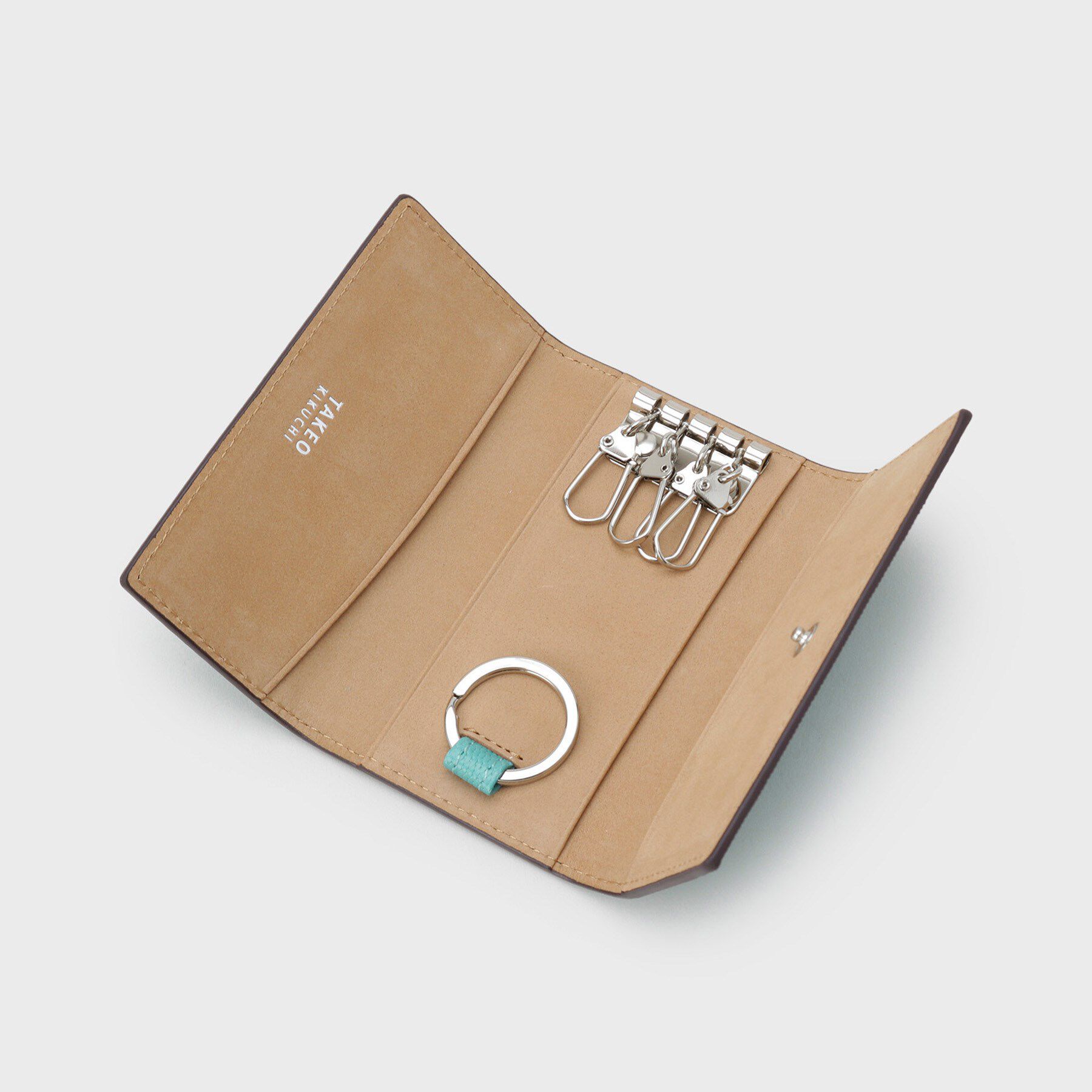 TAKEO KIKUCHI「【ソフト＆ナチュラル】ミニメッシュ レザー キーケース」|キーケース|