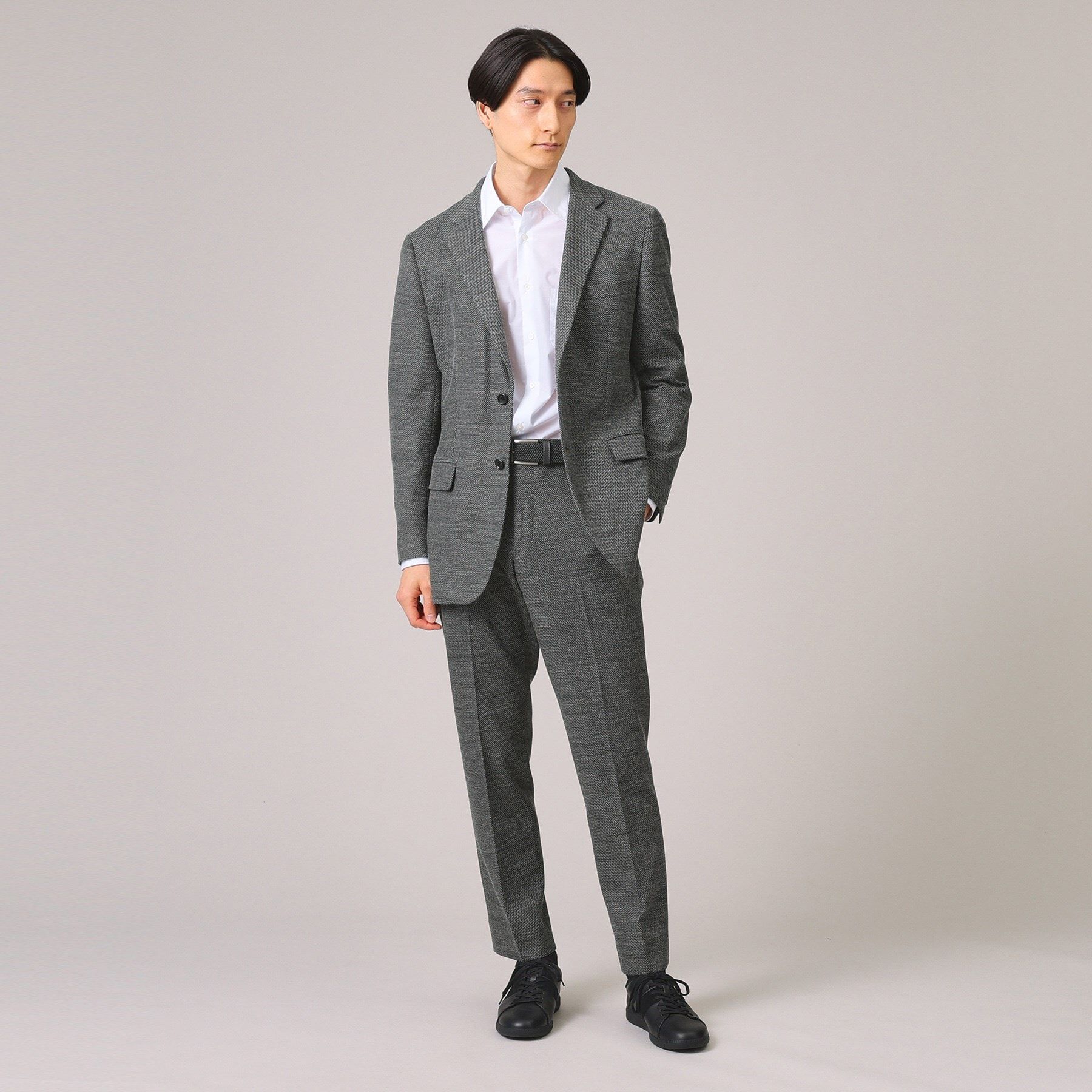 TAKEO KIKUCHI「【尾州織】ウールブレンド ハニカムメッシュ パンツ」|その他|