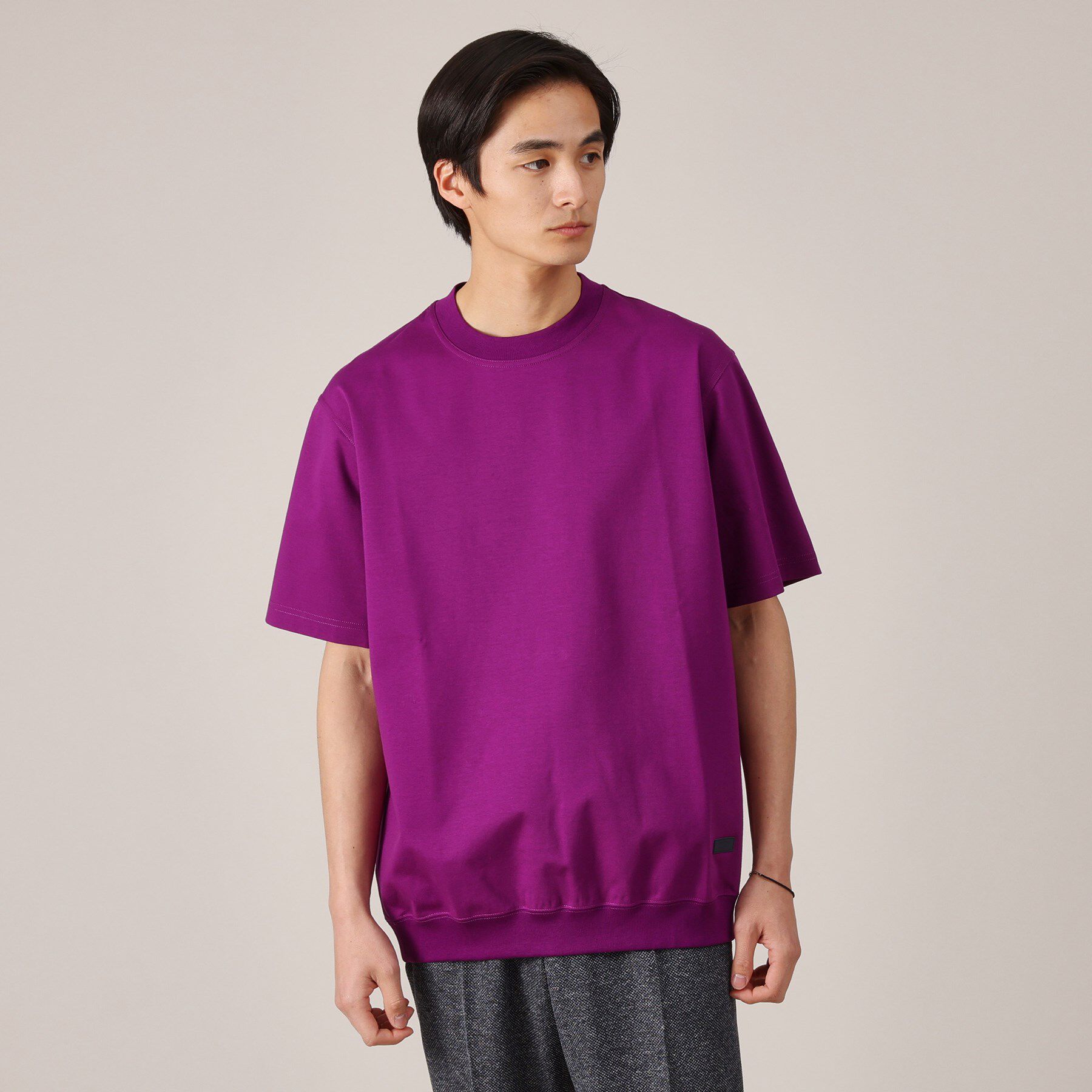 TAKEO KIKUCHI「【抗菌防臭／5サイズ展開】ハイゲージポンチ Tシャツ」|Tシャツ・カットソー|