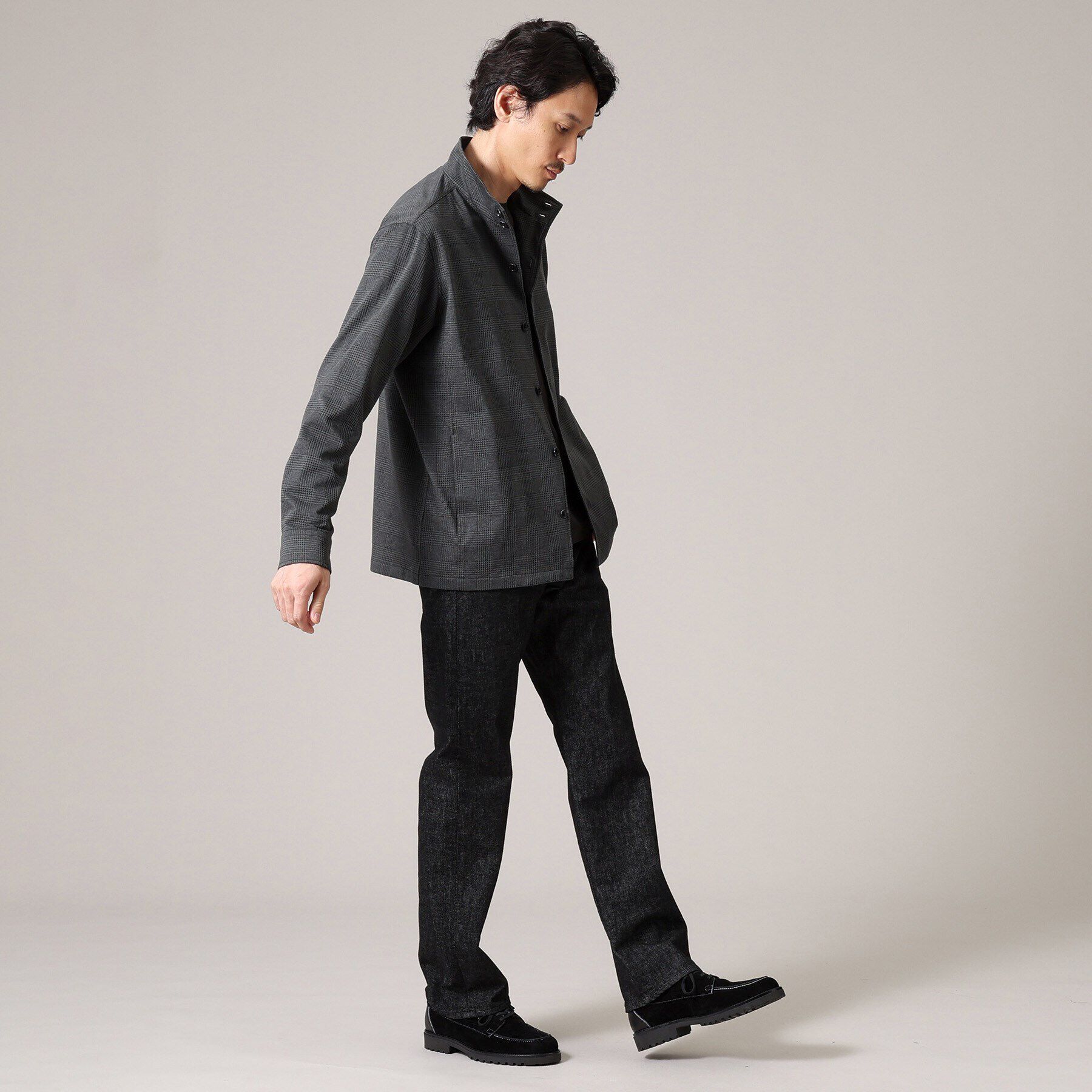 TAKEO KIKUCHI「【モンスターストレッチ】日本製 ワンウォッシュ デニムパンツ」|デニム|