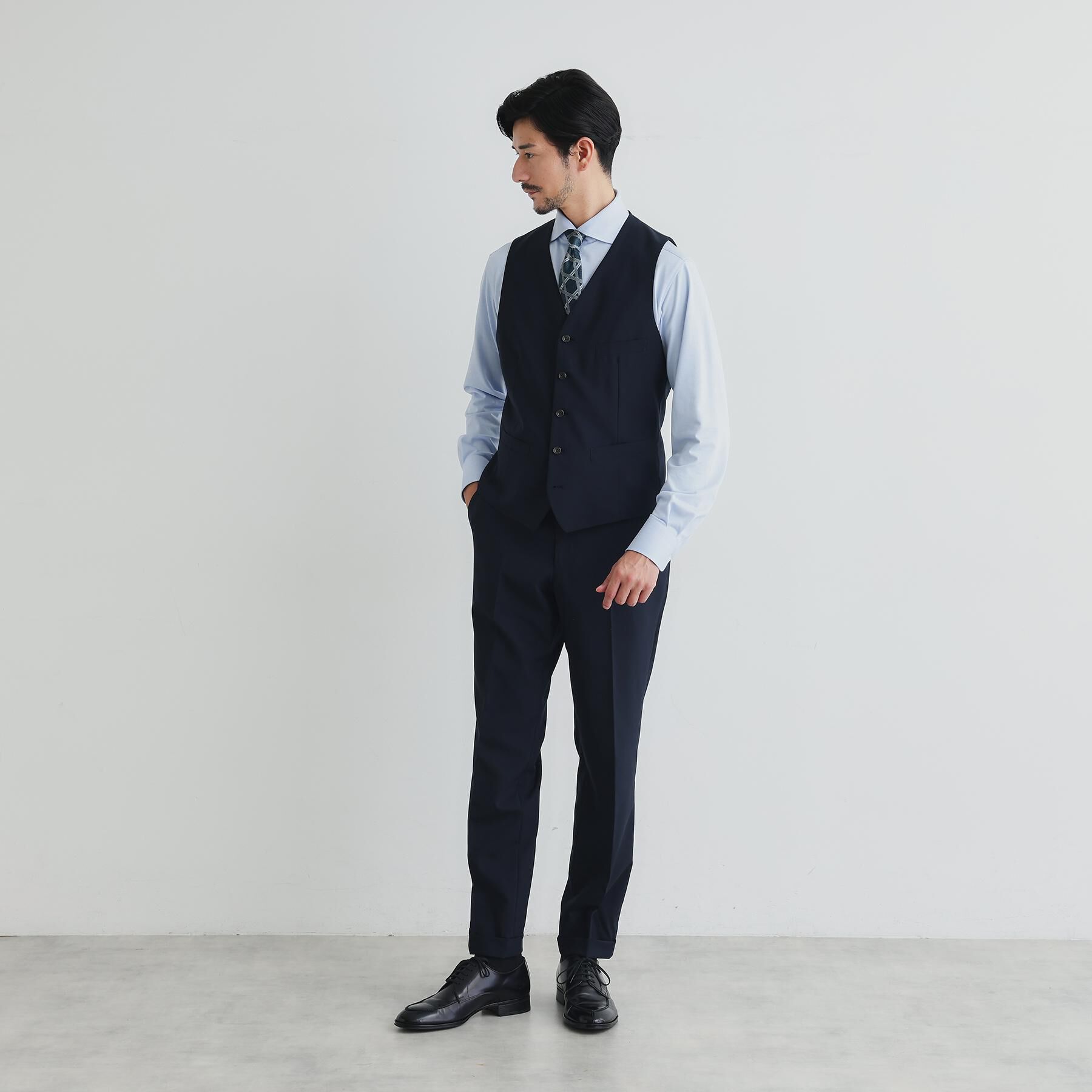 TAKEO KIKUCHI「コーデュラ（R）トロピカル ストレッチ ベスト」|スーツ|