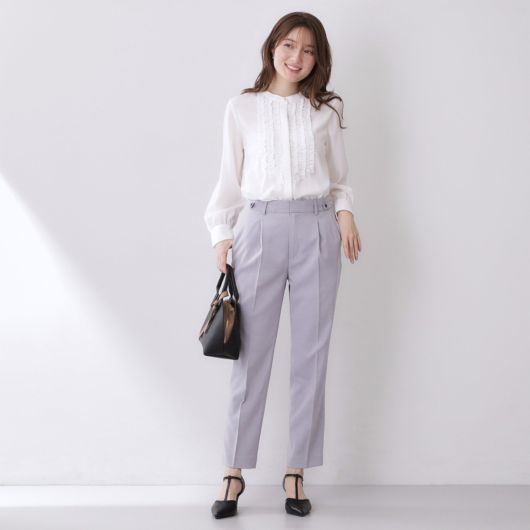 index「ストレッチテーパードパンツ/セットアップ対応【洗濯機OK/吸水速乾】」|その他|