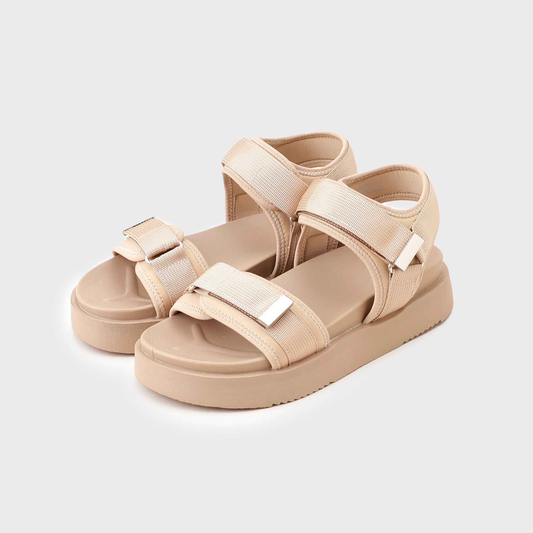 OPAQUE.CLIP「厚底スポーティーサンダル」|サンダル|