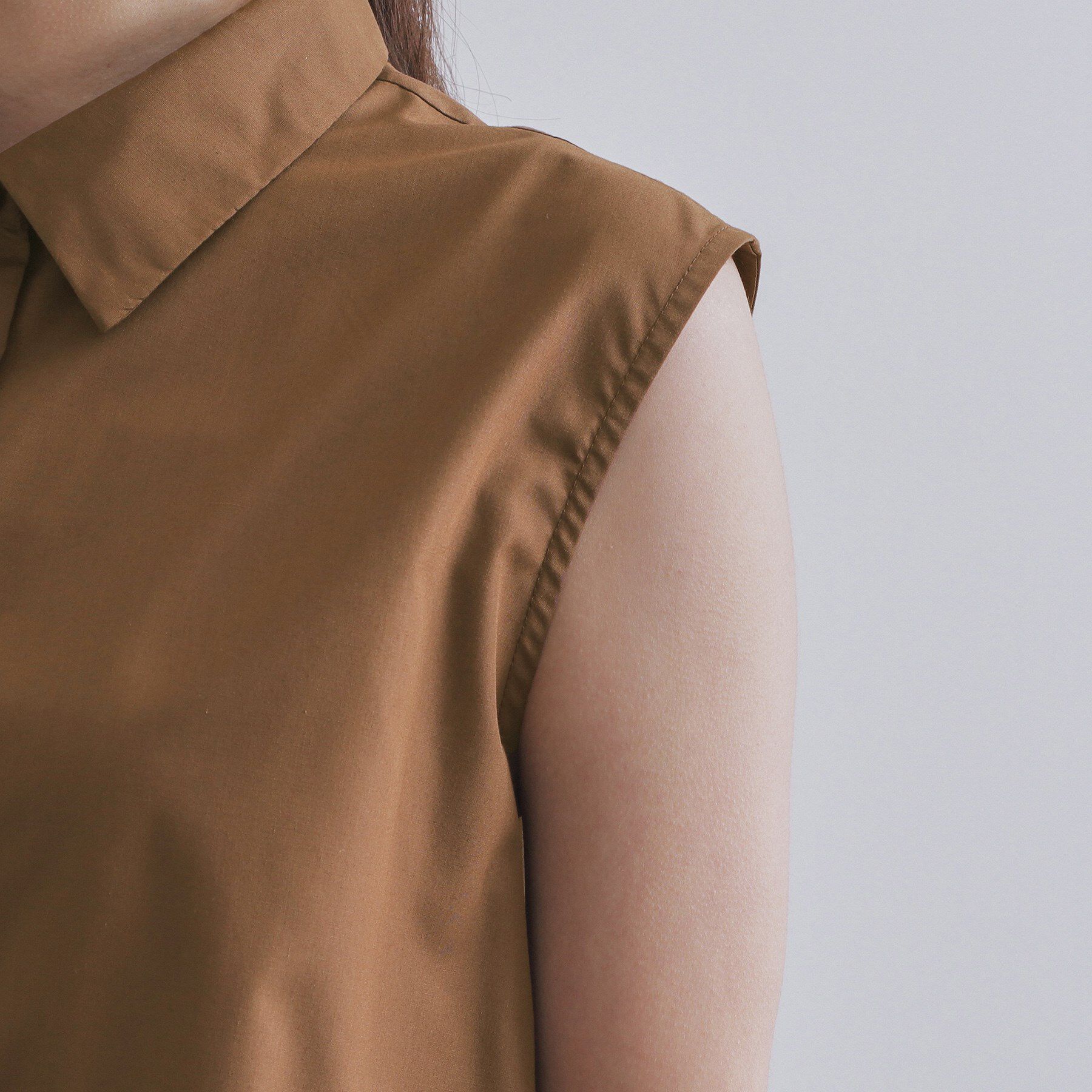 OPAQUE.CLIP「《Can Cam掲載》裾ラッフルフリルシャツ【洗濯機洗い可】」|シャツ・ブラウス|