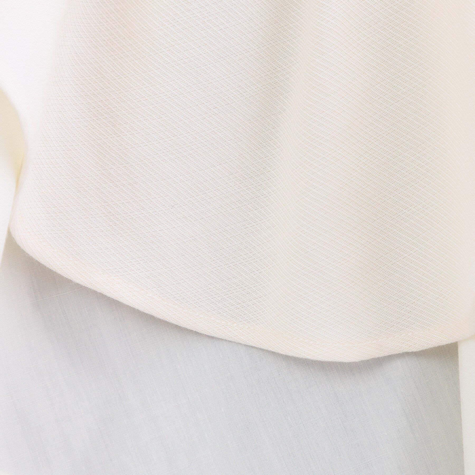 OPAQUE.CLIP「ラッフルフリルケープ【洗濯機OK】」|シャツ・ブラウス|