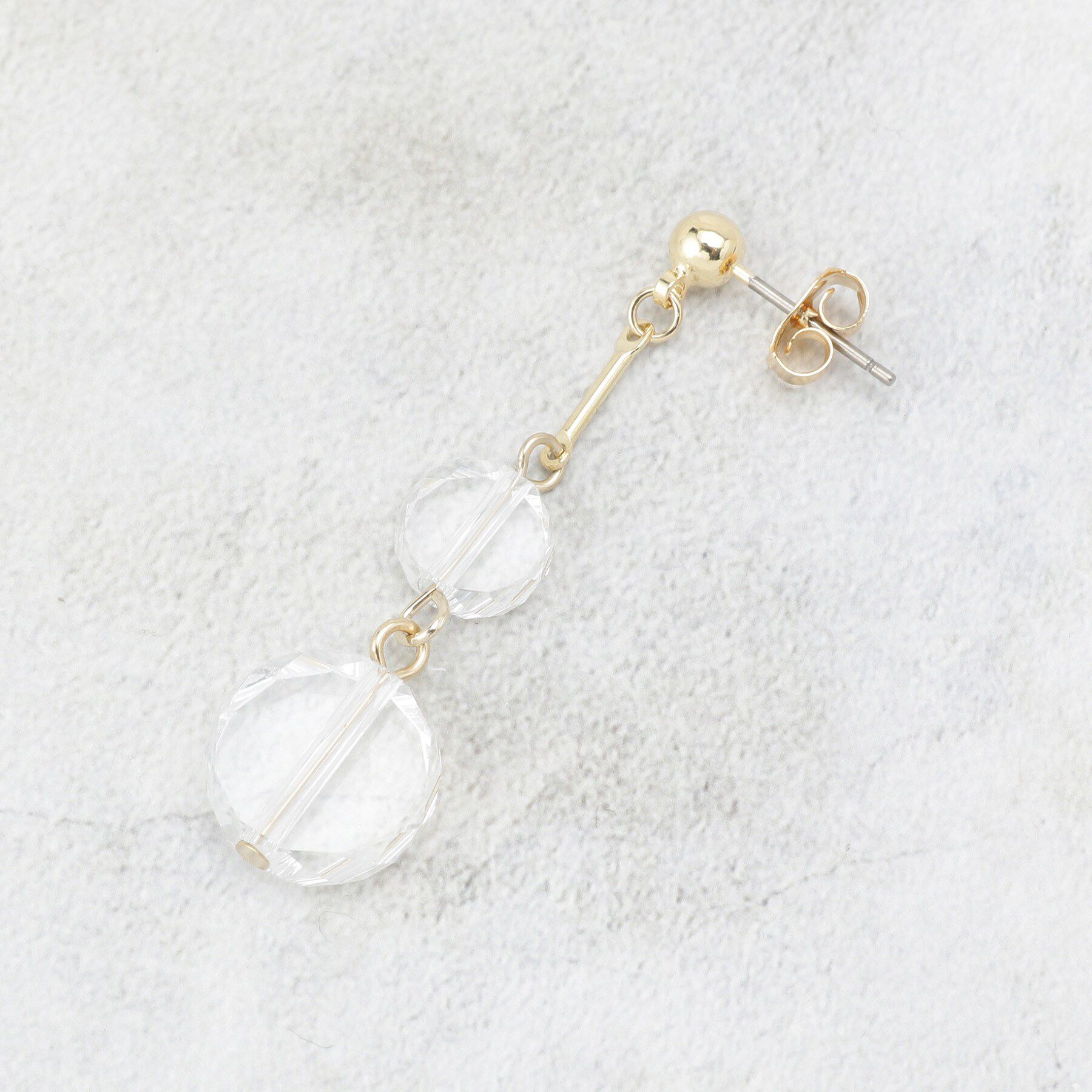 OPAQUE.CLIP「クリアスイングデザインピアス」|ピアス|