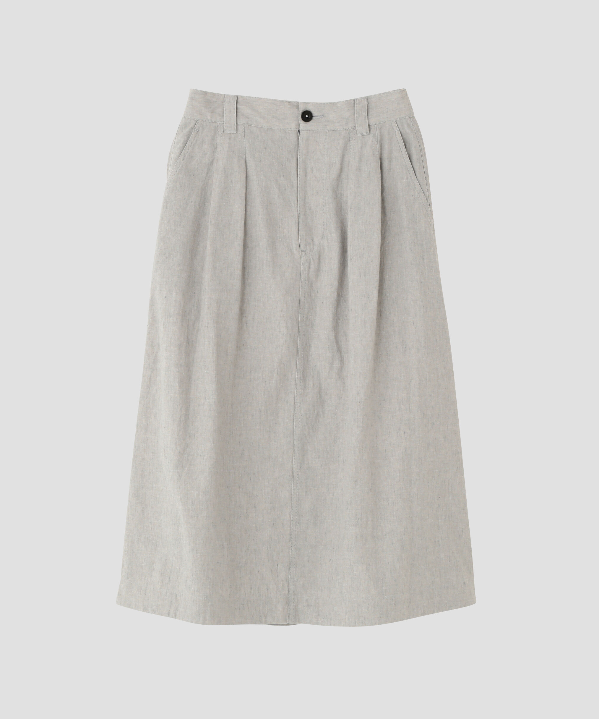 MHL.「FADED LINEN COTTON PLAINWEAVE SKIRT」|スカート|