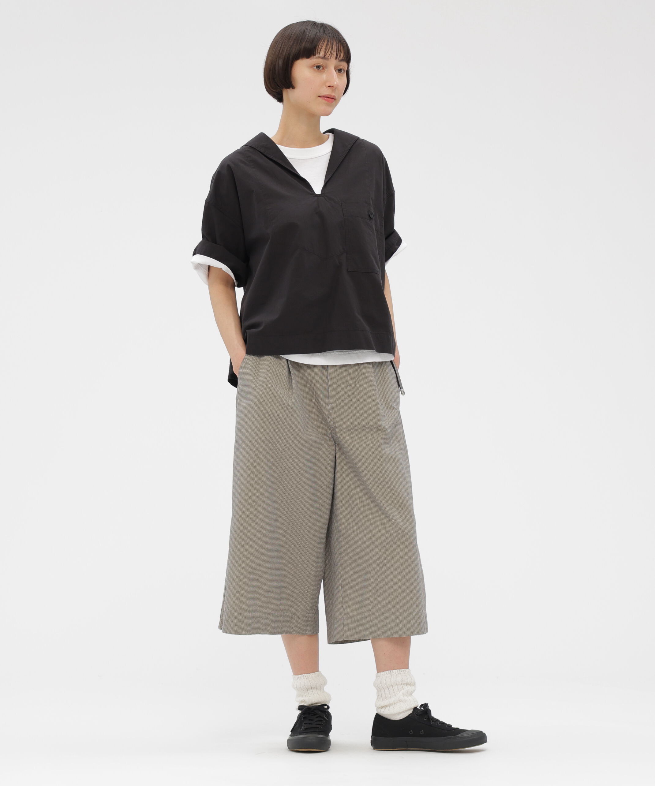 MHL.「SANDED COTTON LINEN SHIRT」|シャツ・ブラウス|