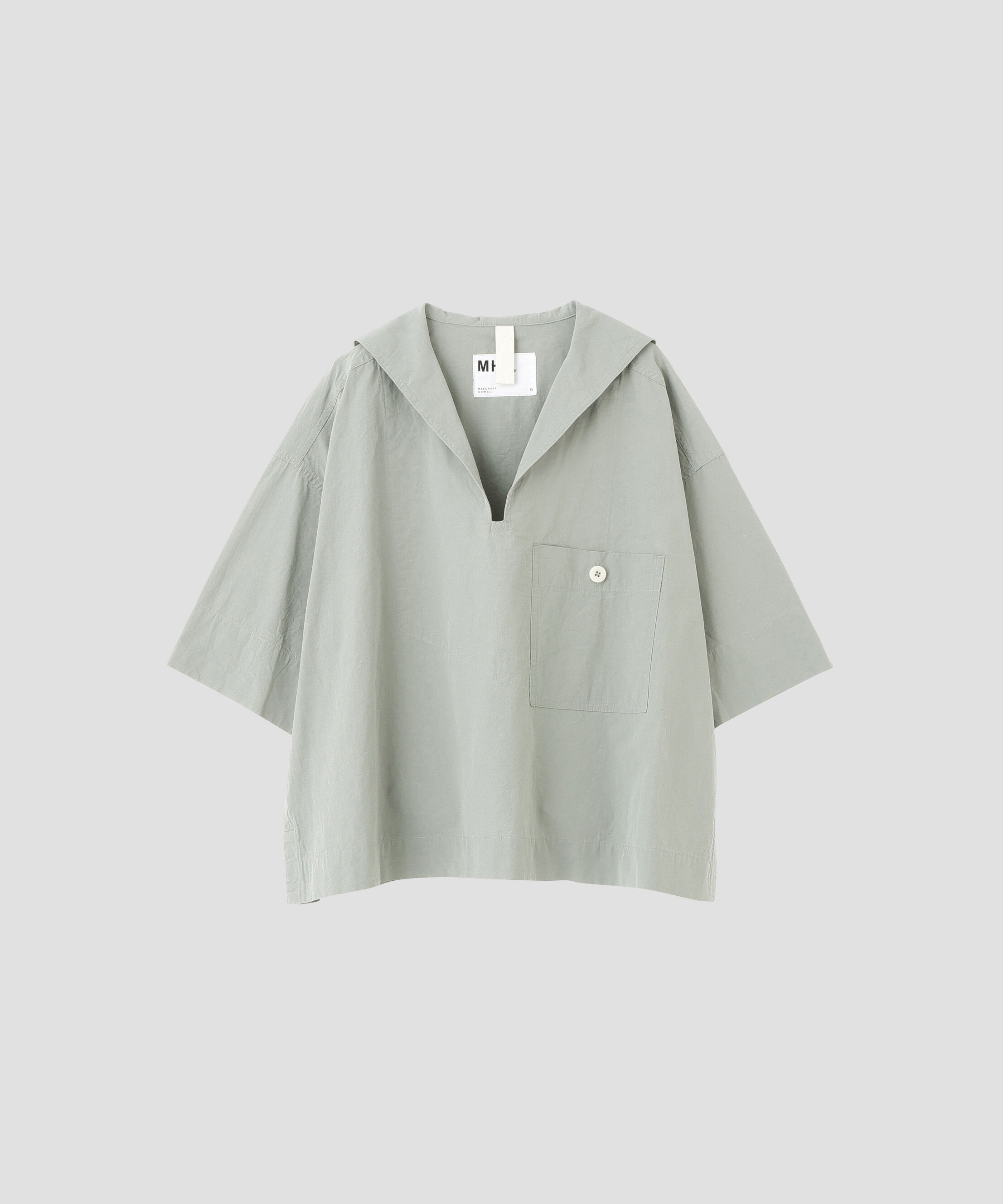 MHL.「SANDED COTTON LINEN SHIRT」|シャツ・ブラウス|
