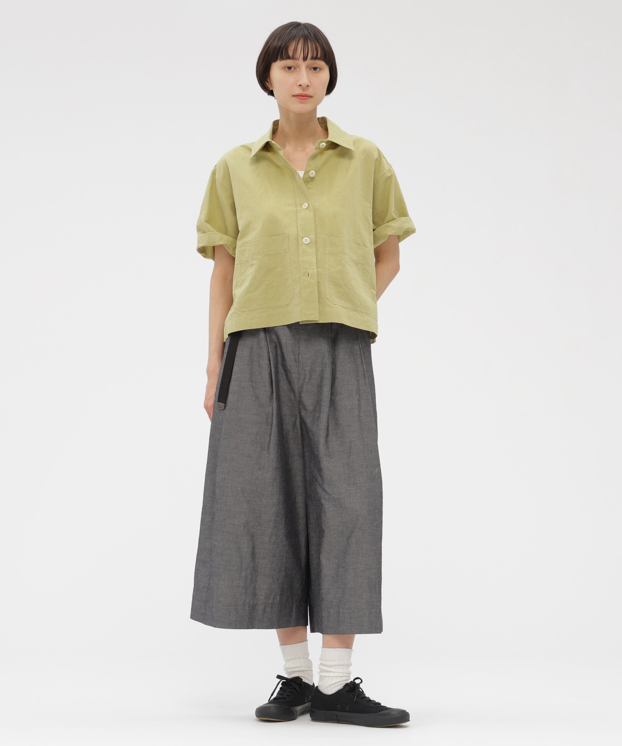 MHL.「HIGH COUNT DRY COTTON LINEN SHIRT」|シャツ・ブラウス|