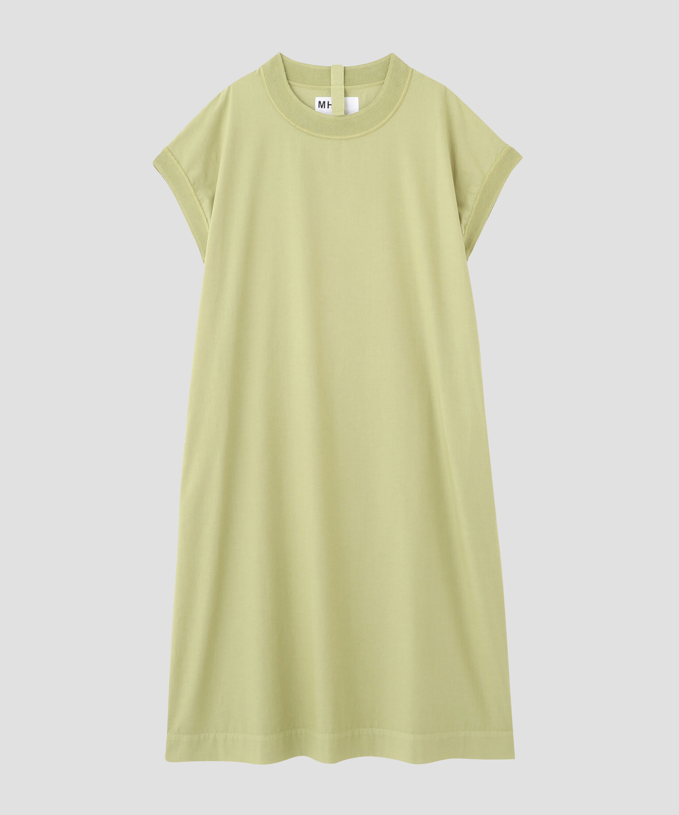 MHL.「GARMENT DYED COTTON POPLIN DRESS」|ワンピース|