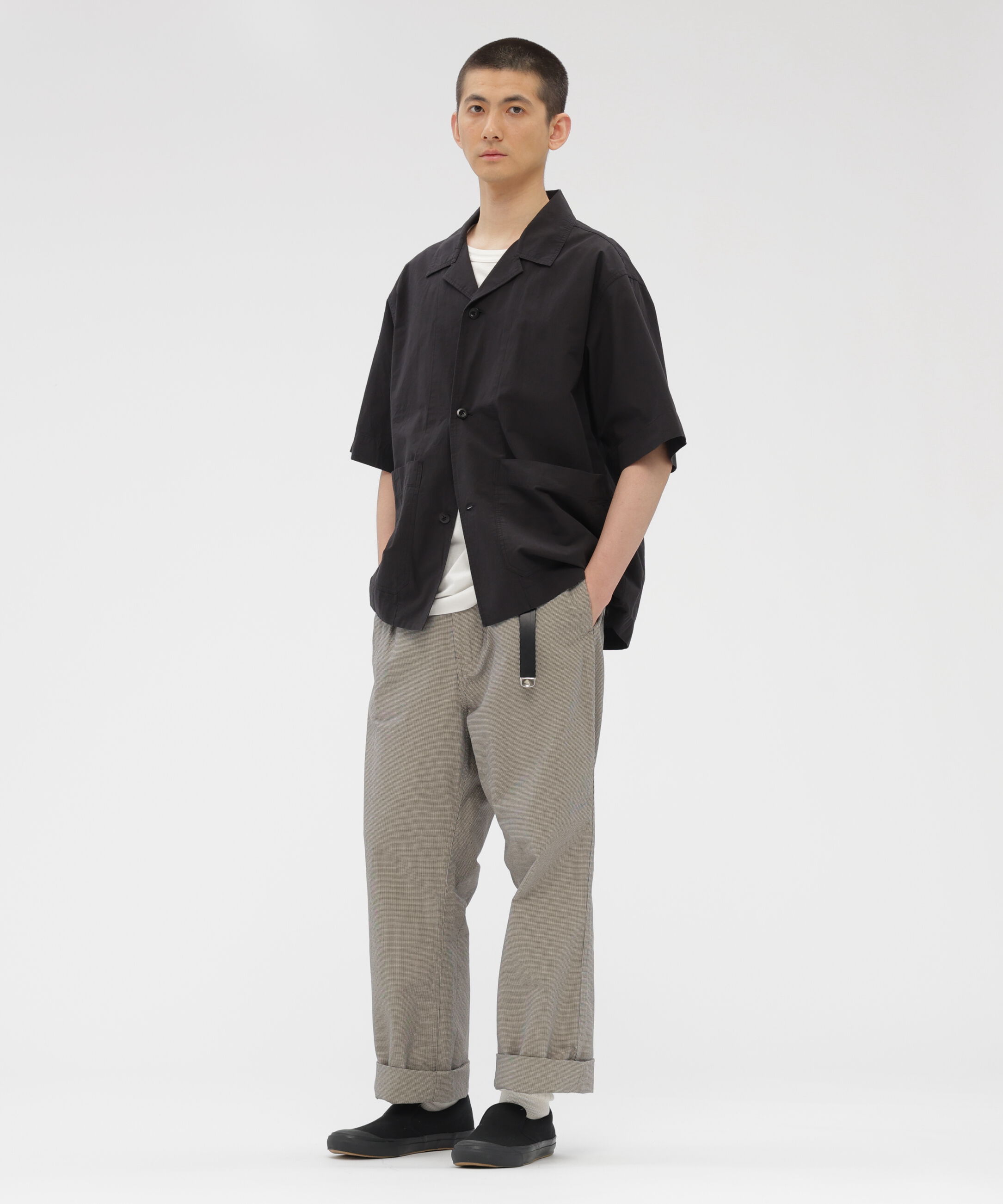 MHL.「SANDED COTTON LINEN SHIRT」|シャツ・ブラウス|