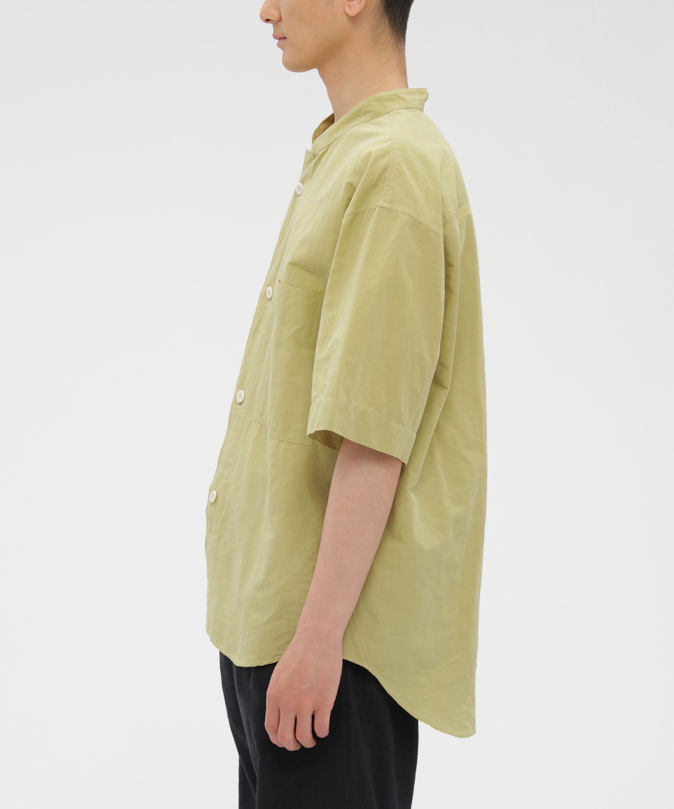 MHL.「HIGH COUNT DRY COTTON LINEN SHIRT」|シャツ・ブラウス|