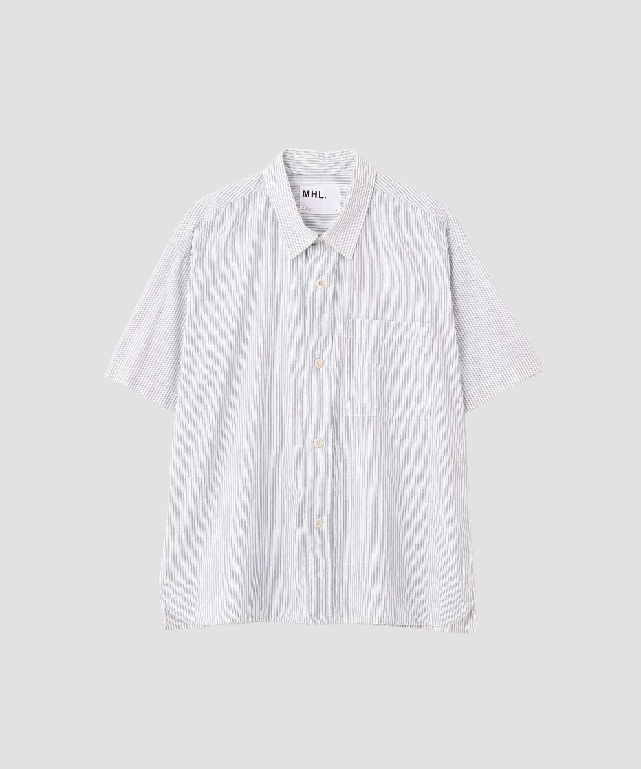 MHL.「YARN DYED COTTON VOILE SHIRT」|シャツ・ブラウス|