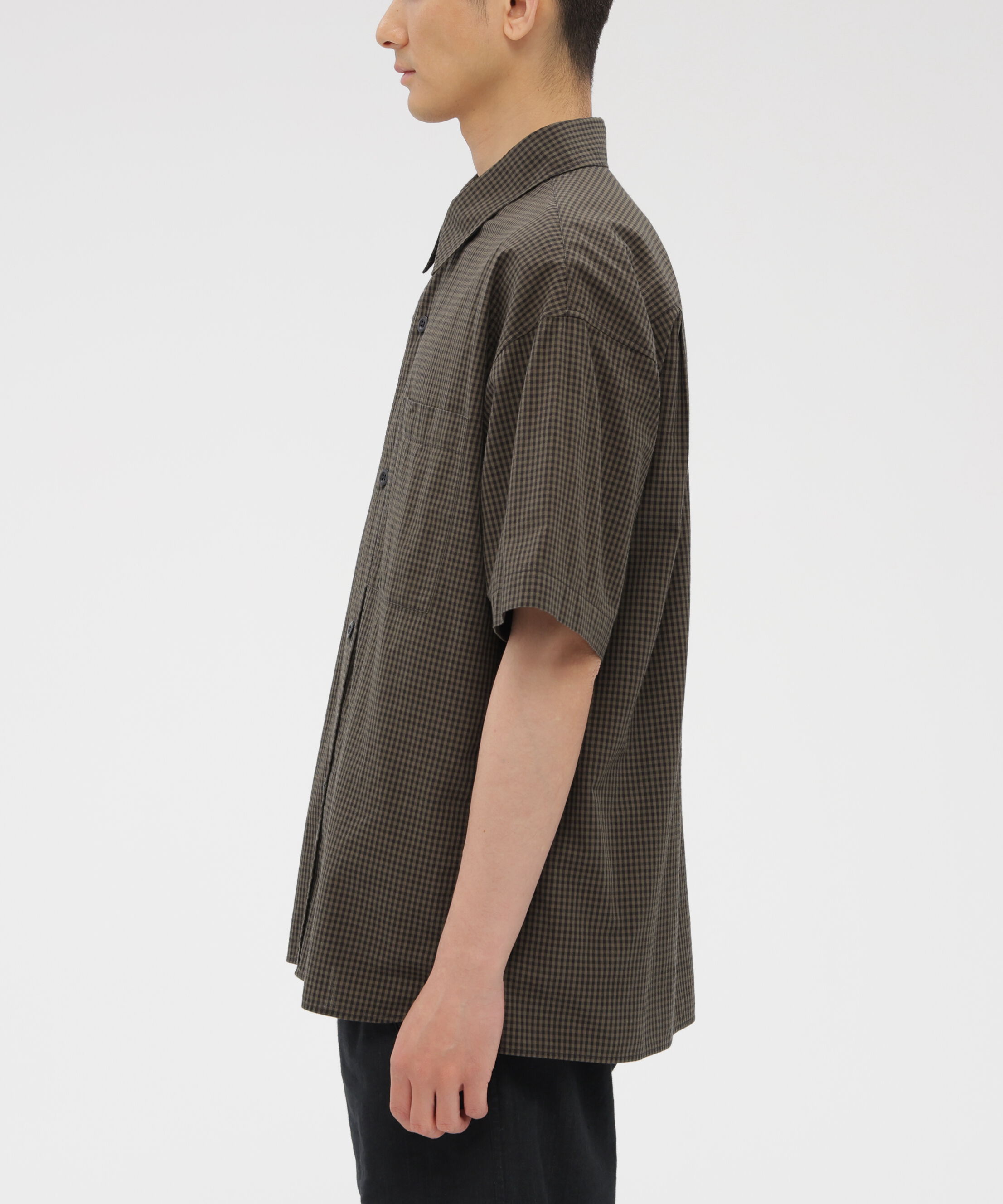 MHL.「YARN DYED COTTON VOILE SHIRT」|シャツ・ブラウス|