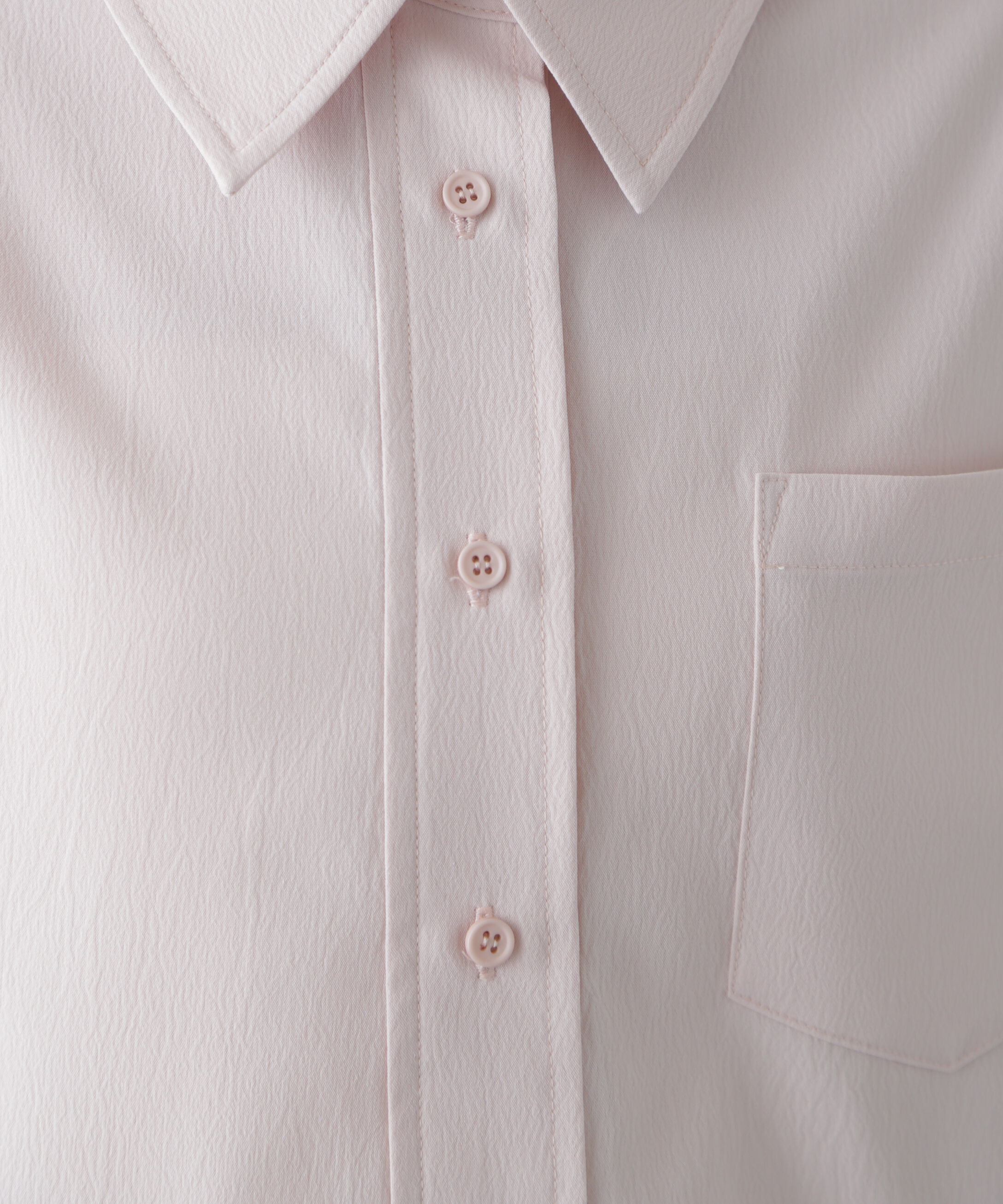  「バックレースアップショート丈シャツ」|シャツ・ブラウス|