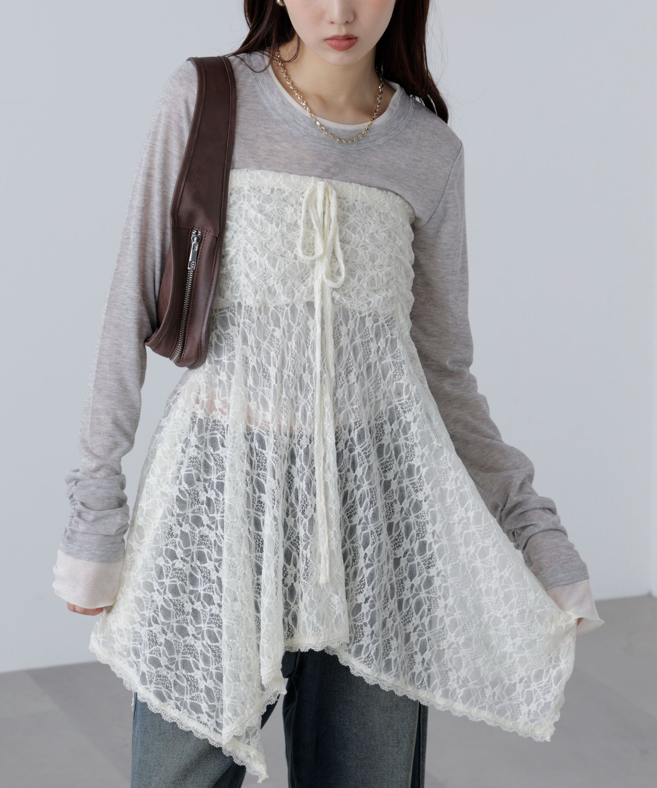  「2wayイレヘムミディスカート」|スカート|