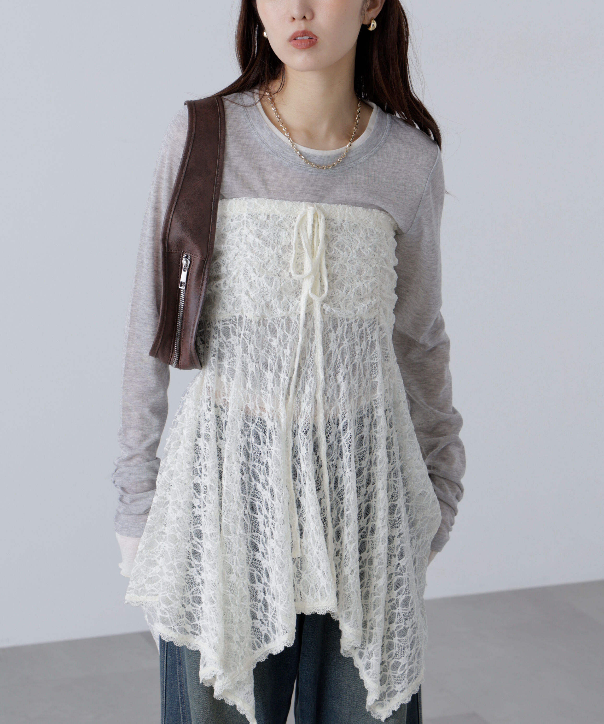  「2wayイレヘムミディスカート」|スカート|