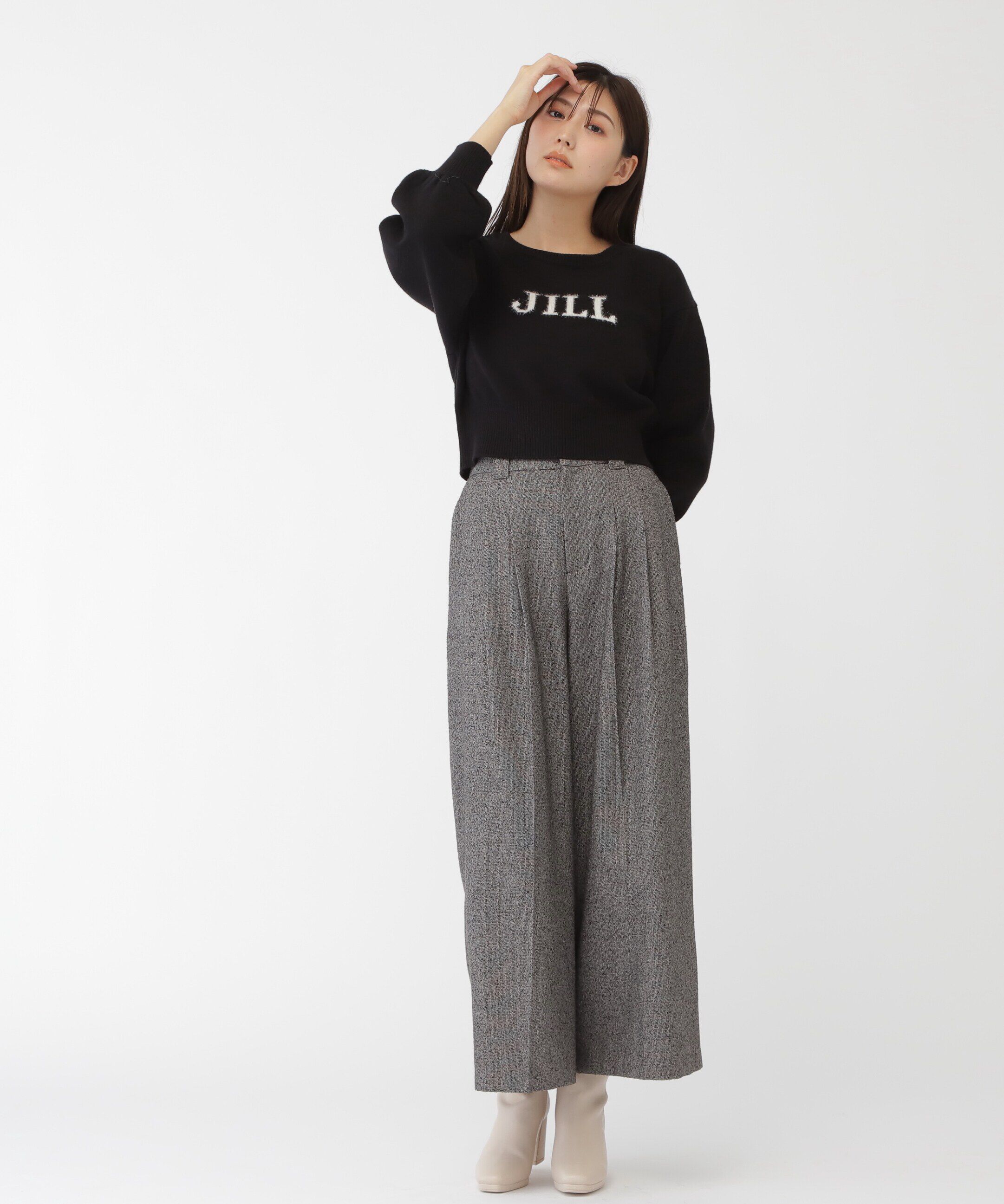  「バリエ―ションジャガードロゴニット」|ニット・セーター|