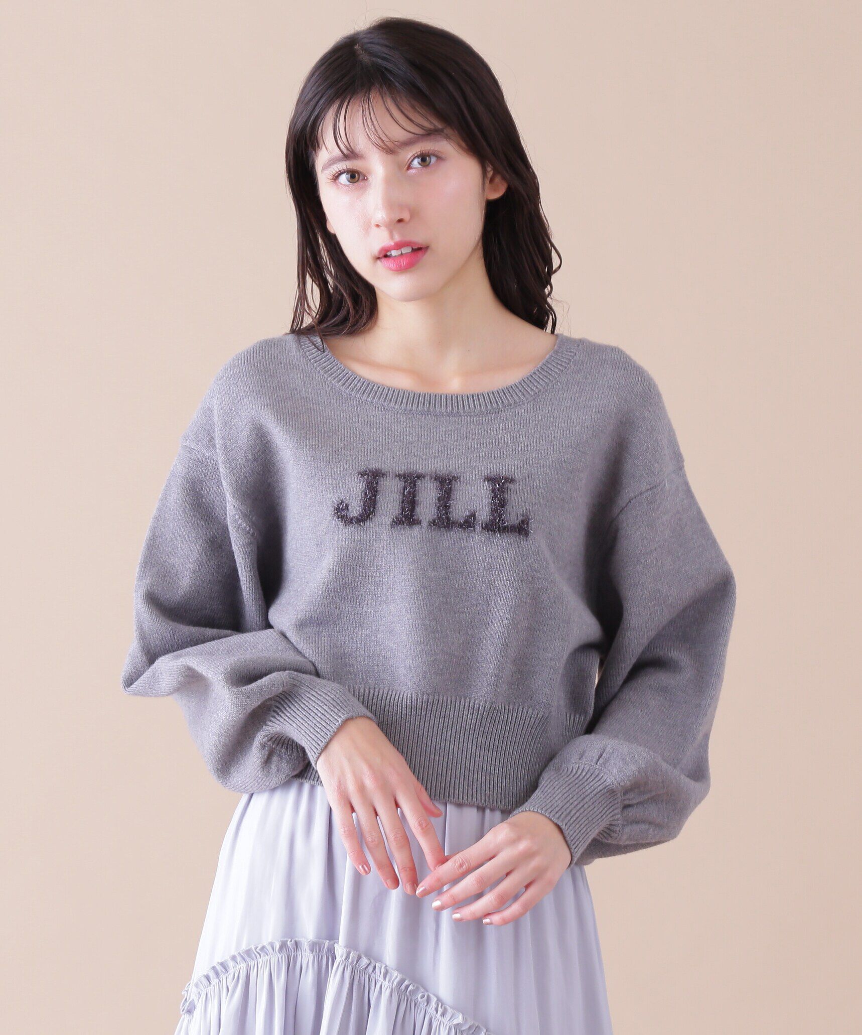  「バリエ―ションジャガードロゴニット」|ニット・セーター|