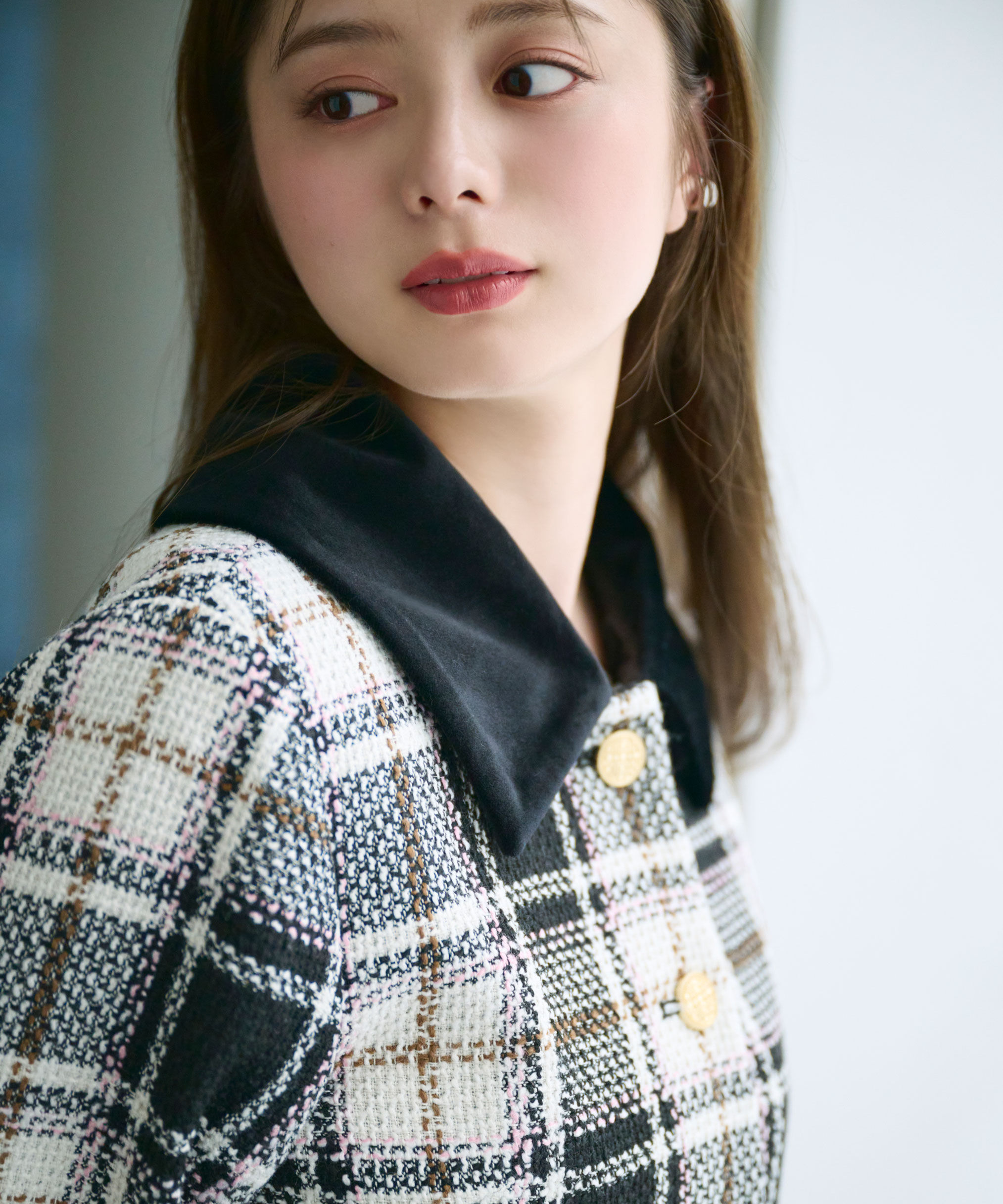  「ループヤーンチェックジャケット」|その他|