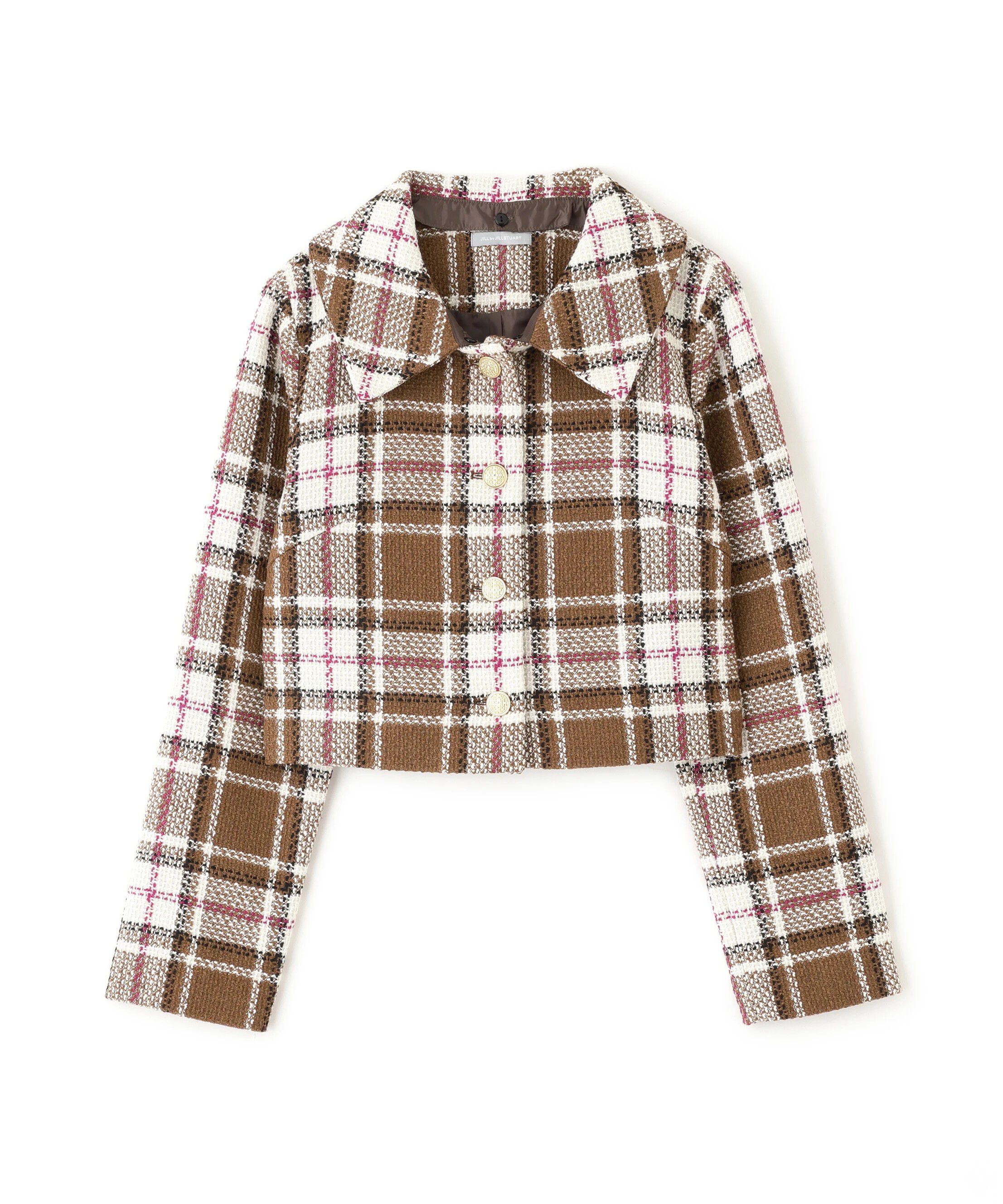  「ループヤーンチェックジャケット」|その他|