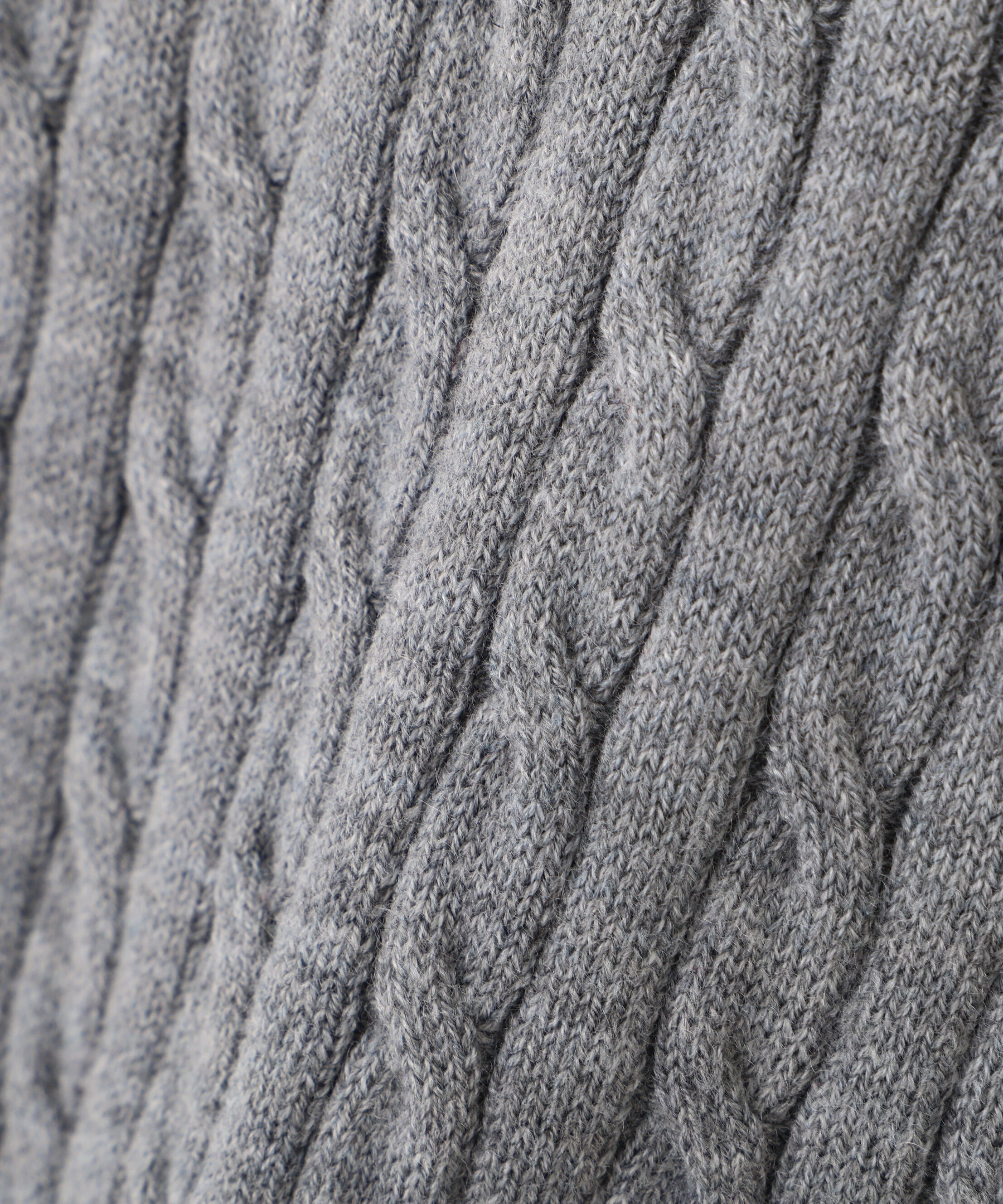  「レイヤード衿ケーブルニット」|ニット・セーター|