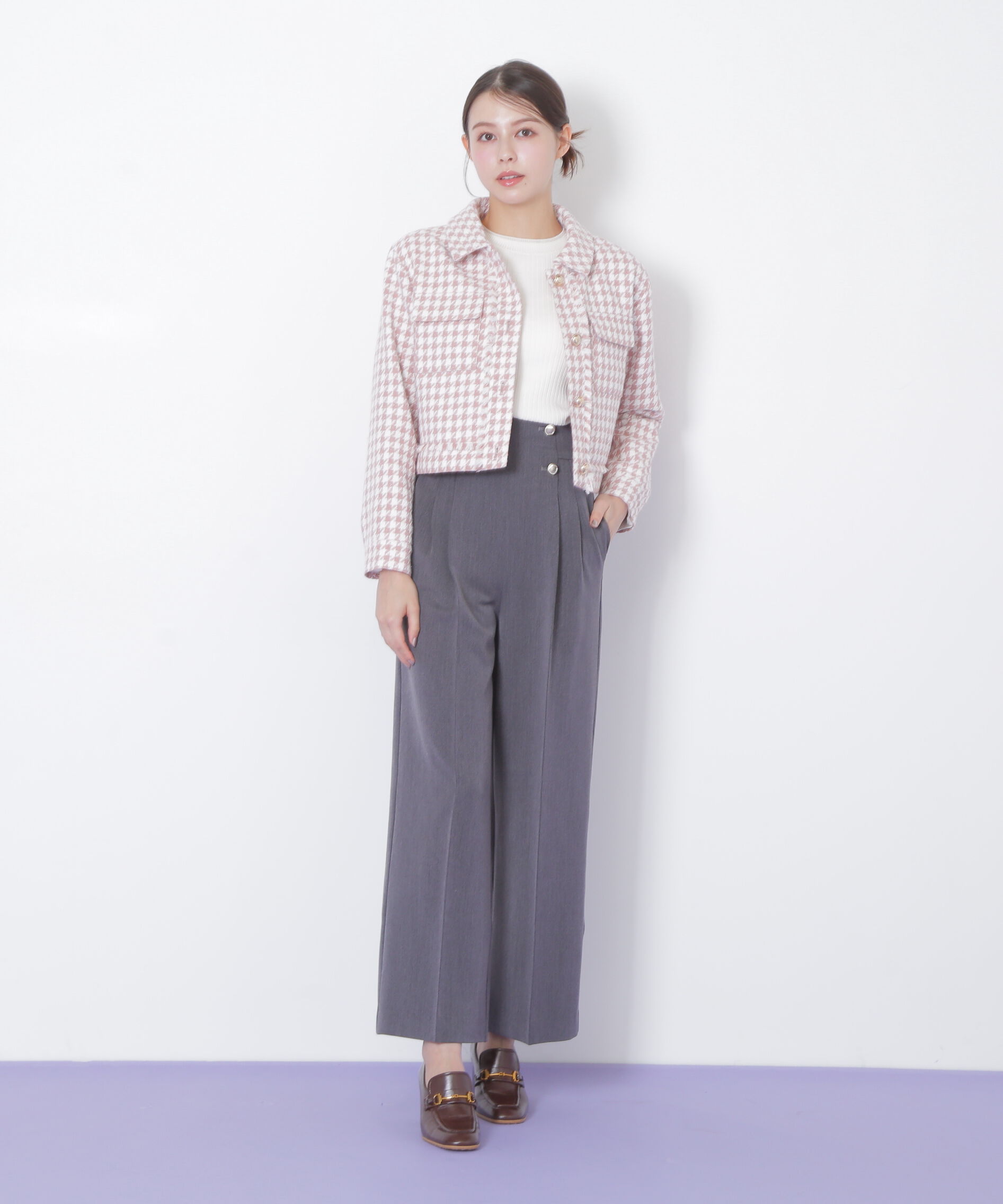  「千鳥ツイードジャケット」|その他|