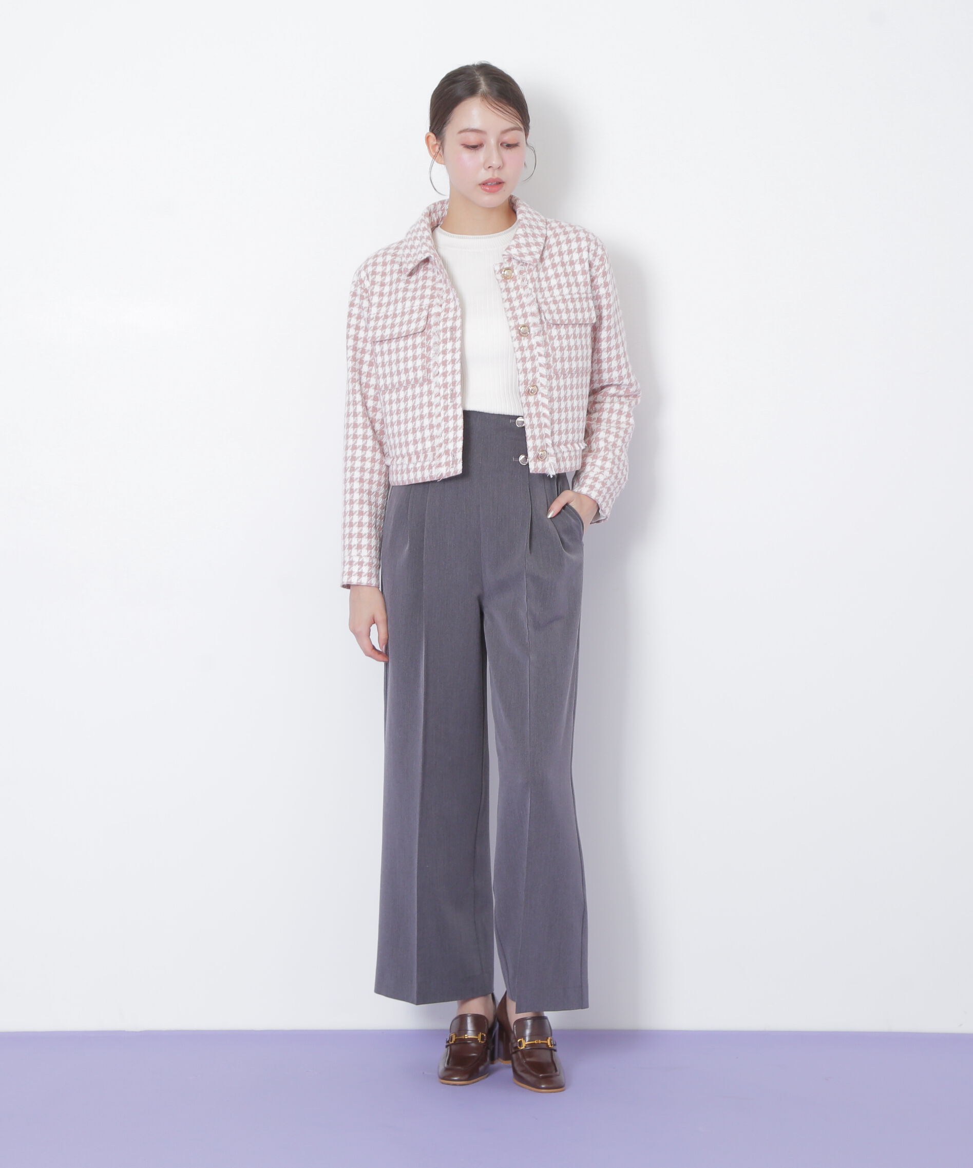  「千鳥ツイードジャケット」|その他|