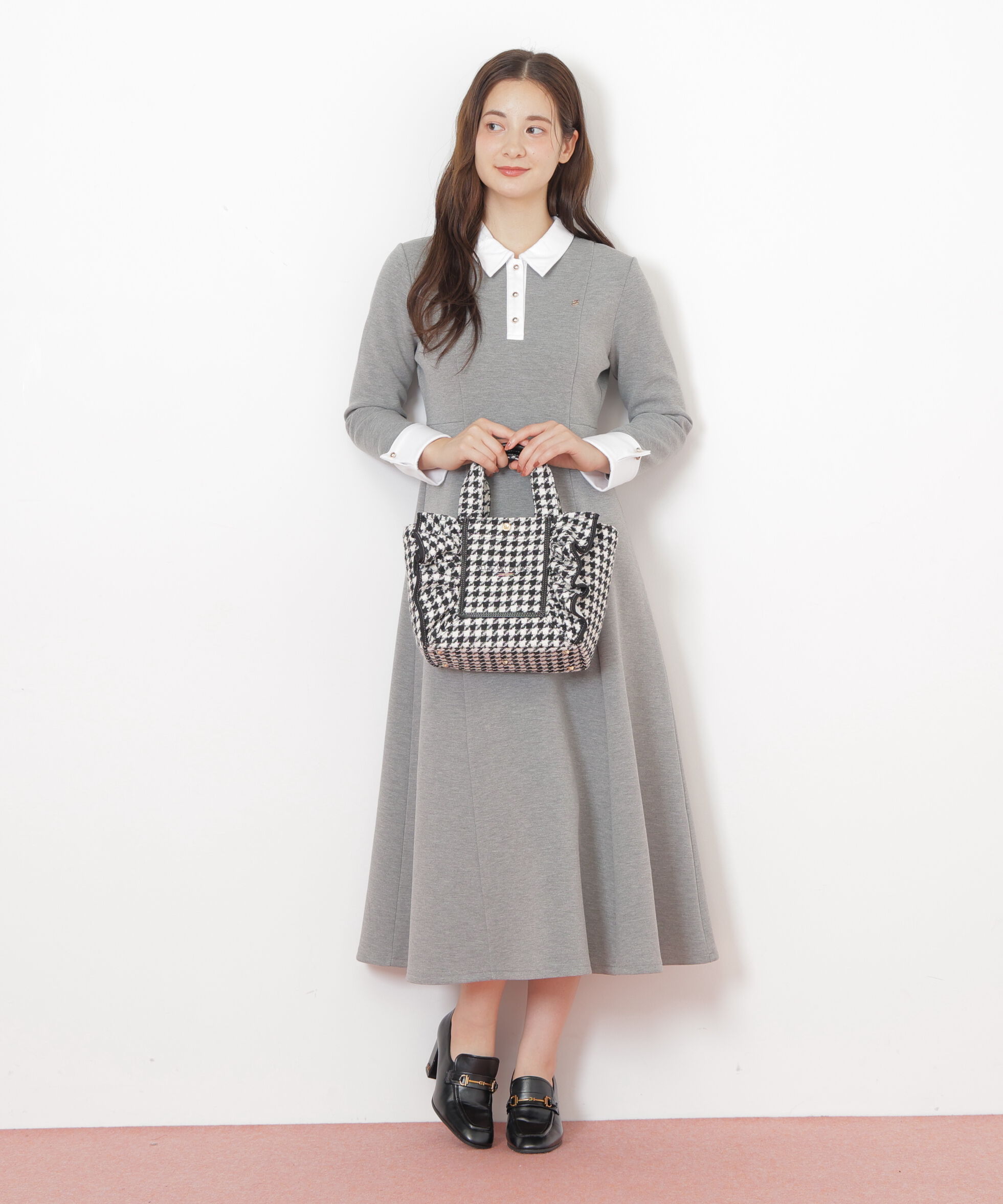  「＜リミテッドファブリック＞フレームフリルトートバッグ」|その他|