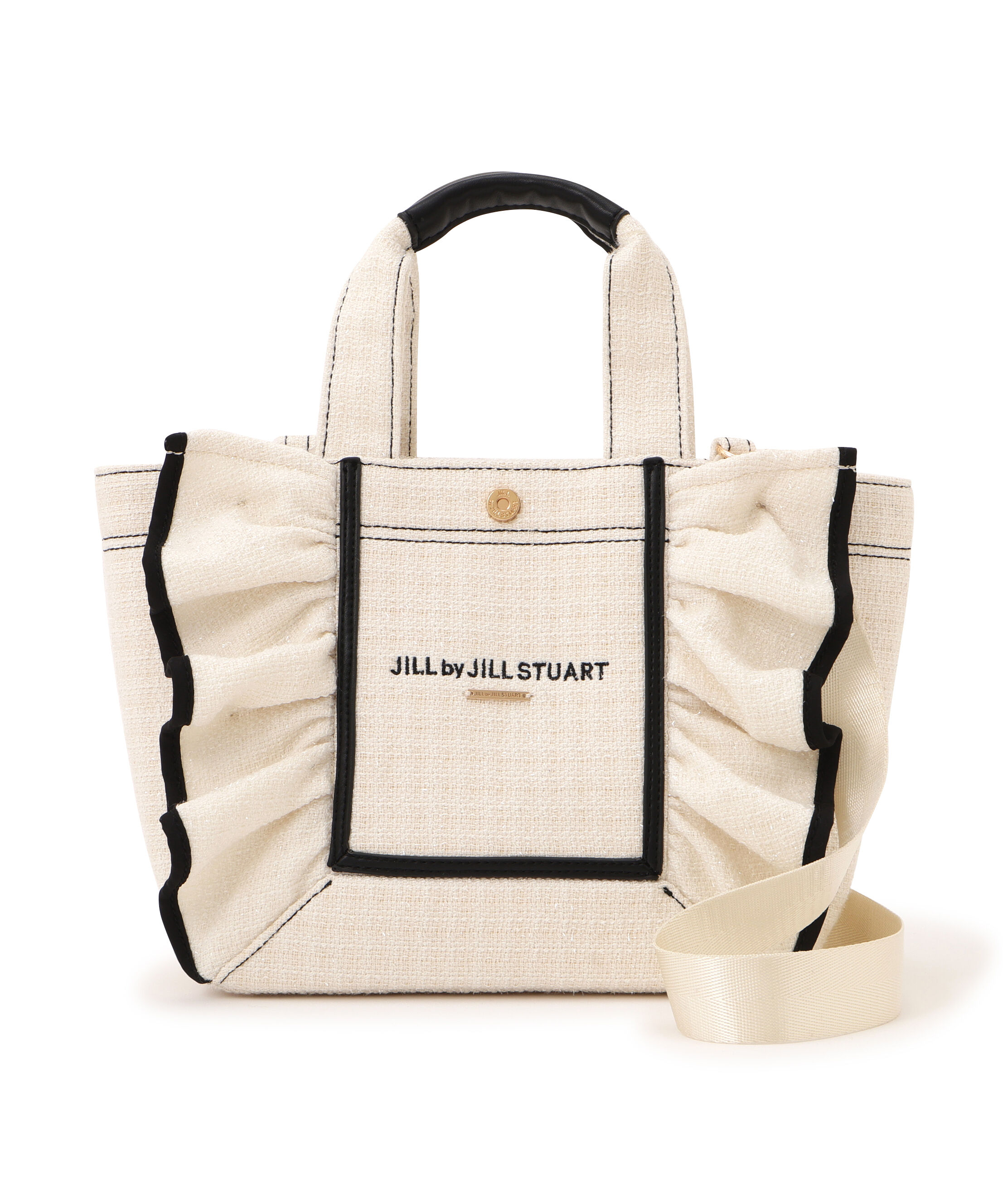  「＜リミテッドファブリック＞フレームフリルトートバッグ」|その他|