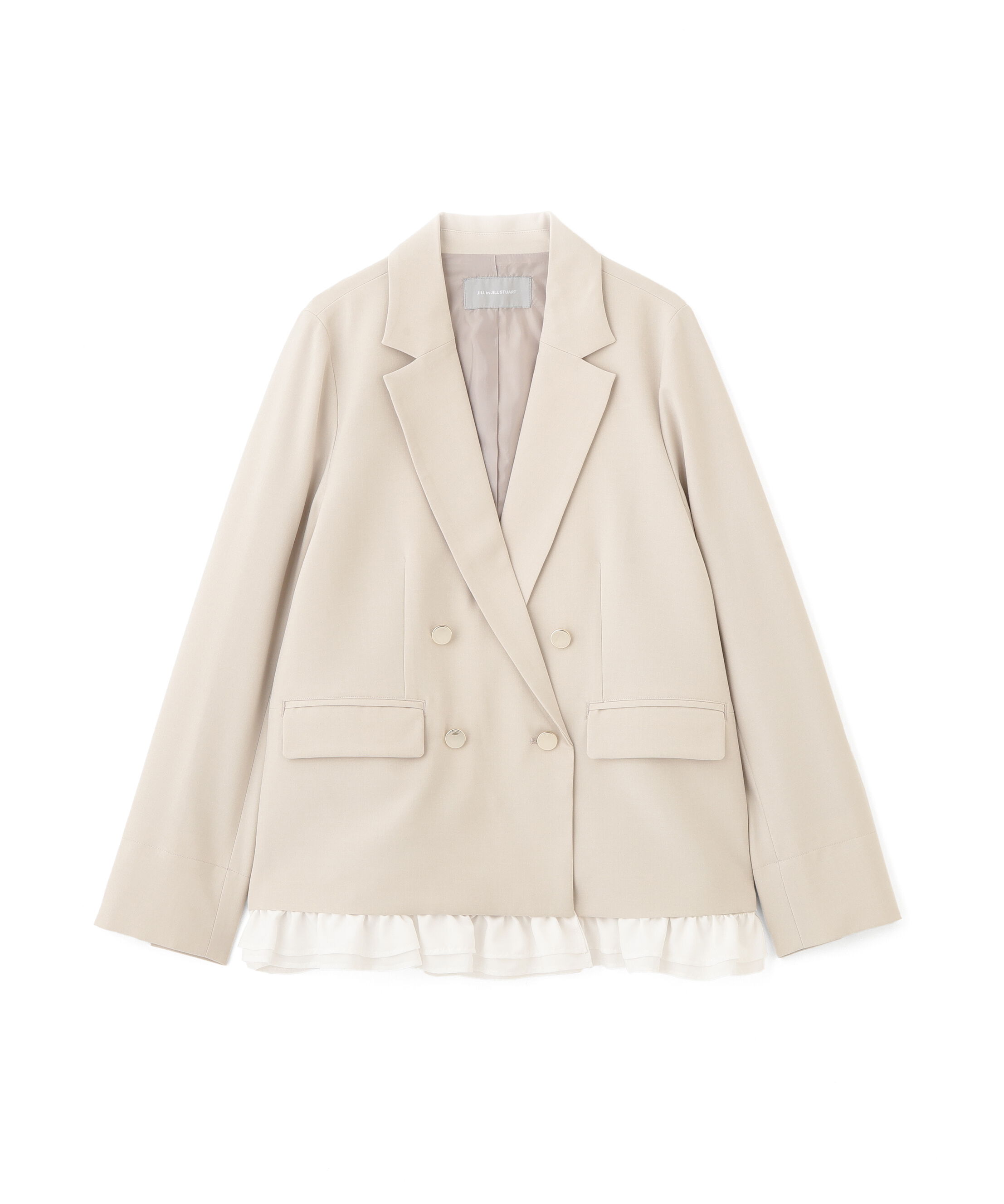  「セットアップ対応ドライタッチフリルヘムジャケット」|その他|