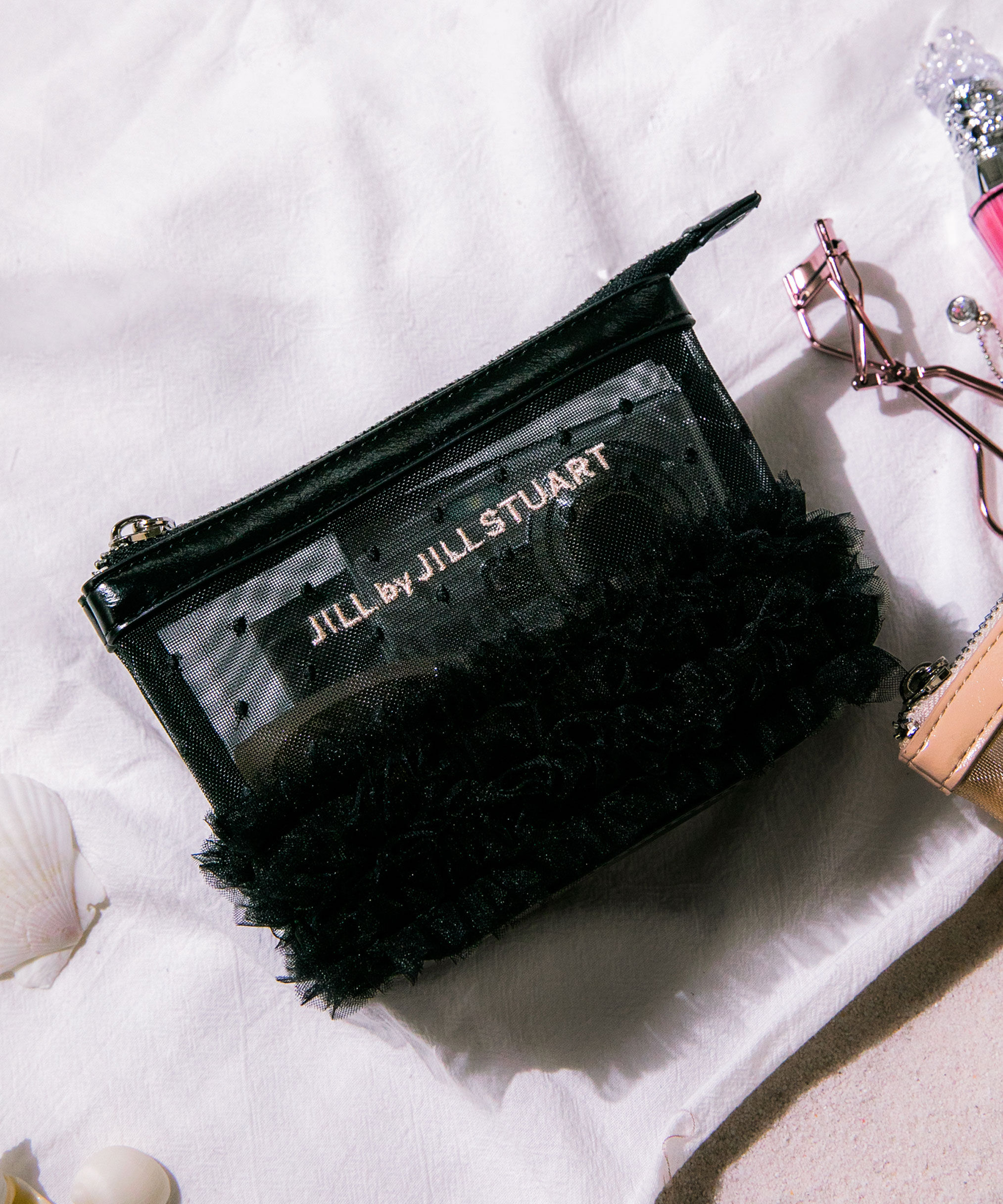  「シアーメッシュポーチ」|財布|