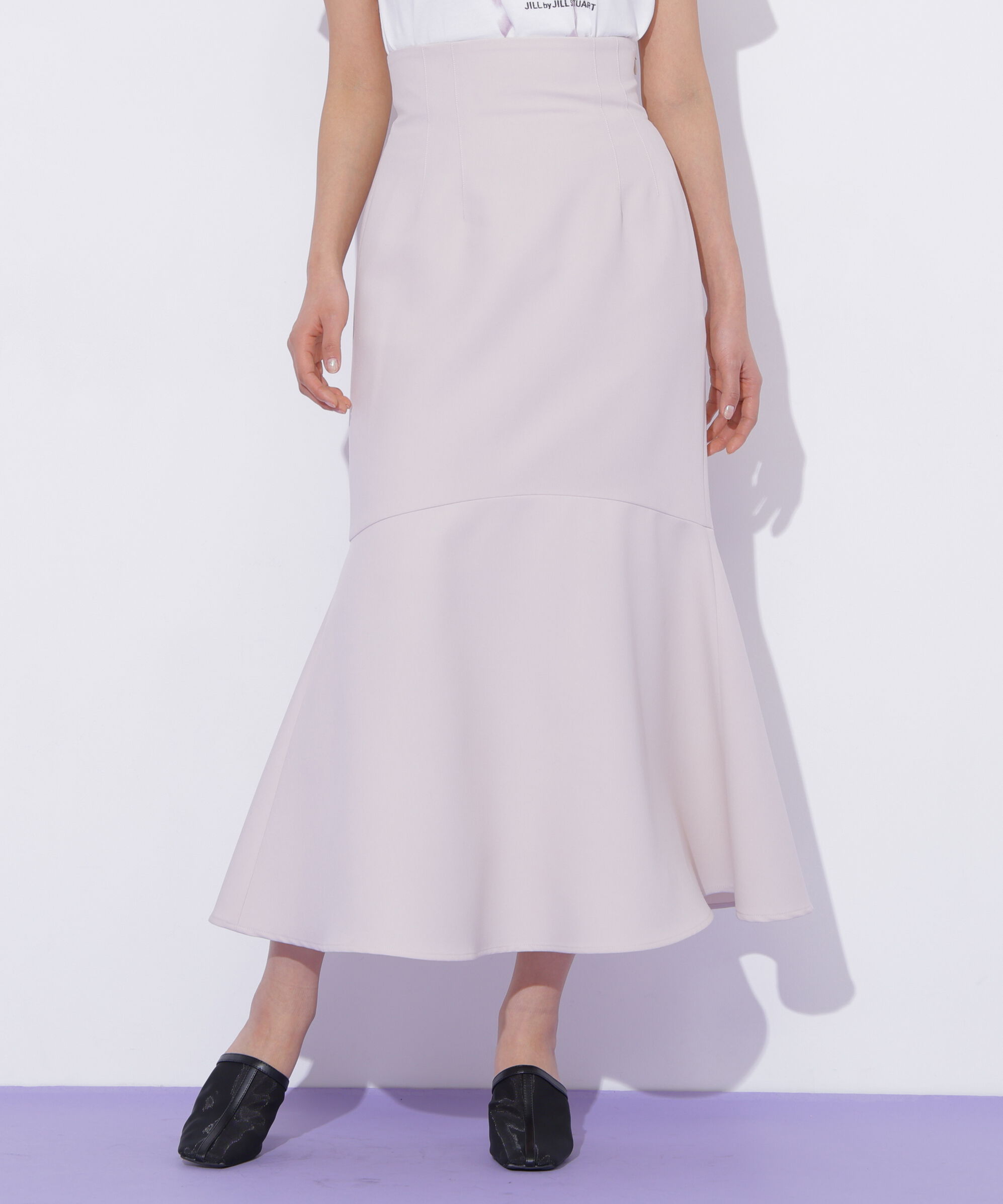  「バックレースダウンマーメイドスカート」|スカート|