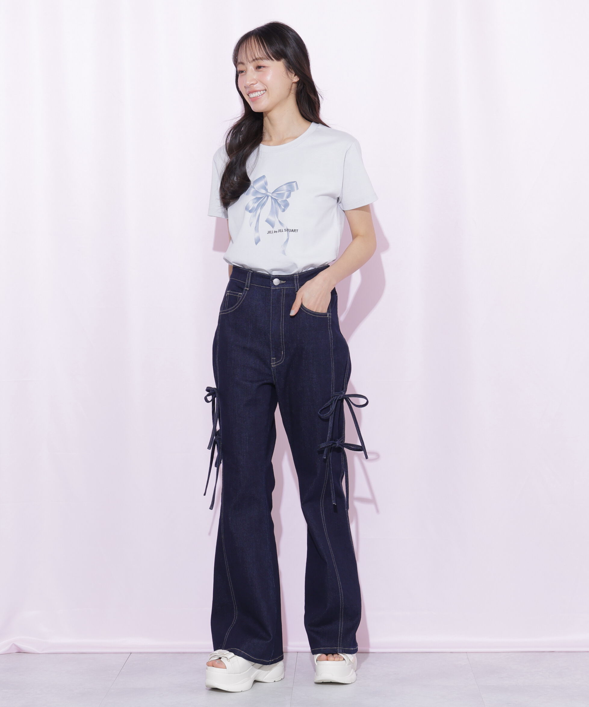  「フォトジェニックリボンTシャツ」|Tシャツ・カットソー|