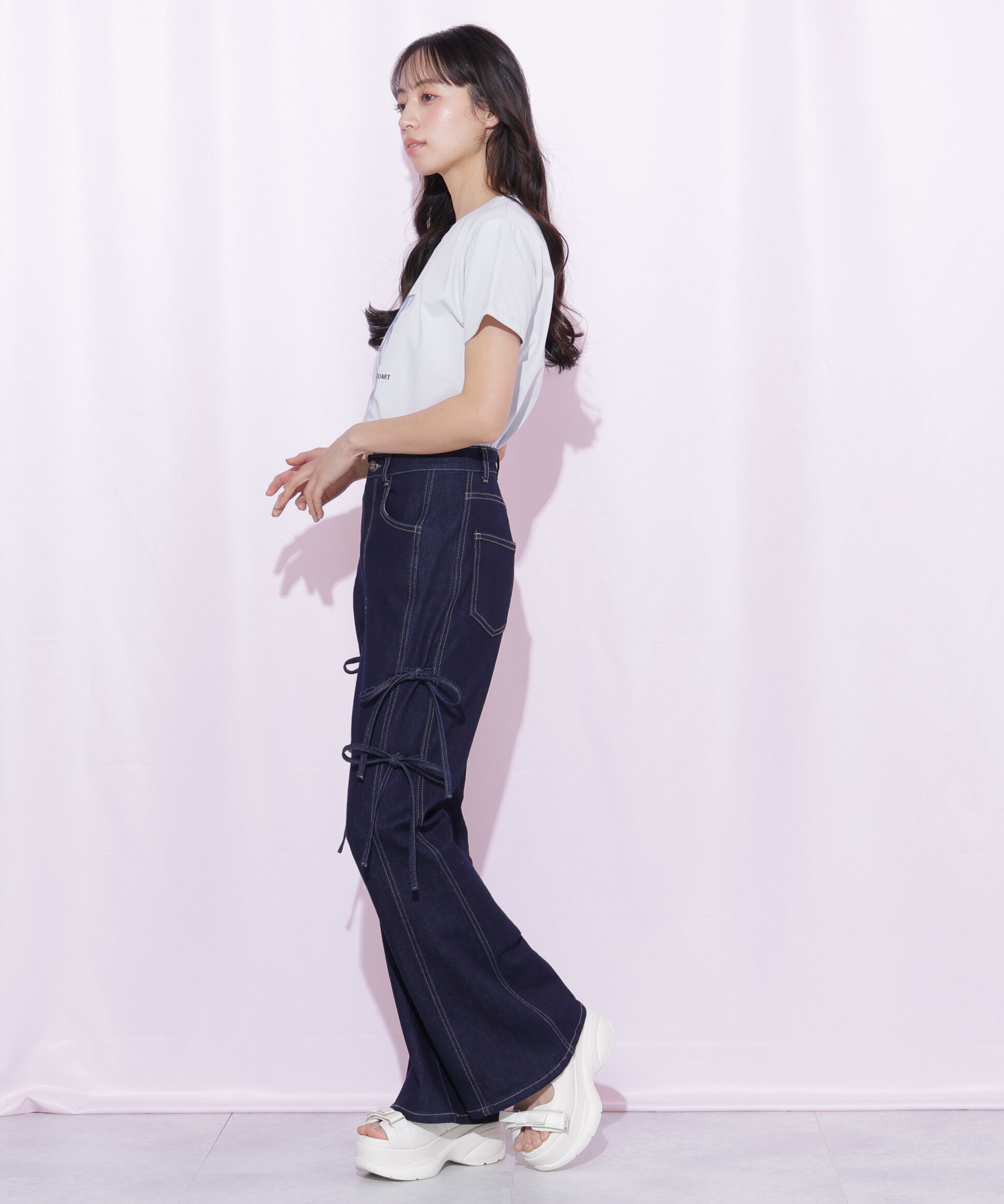  「フォトジェニックリボンTシャツ」|Tシャツ・カットソー|