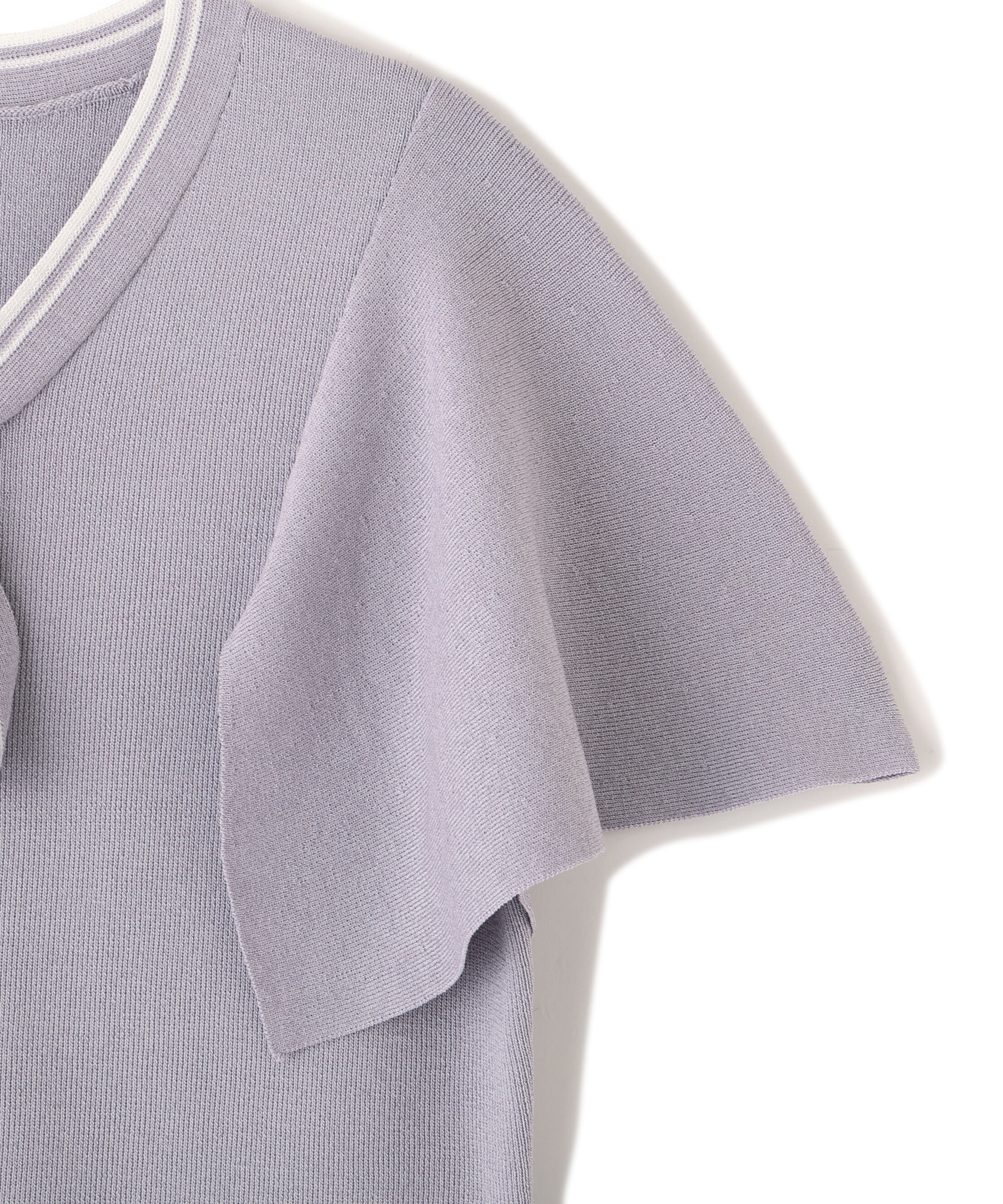  「フレアスリーブボウタイニット」|ニット・セーター|