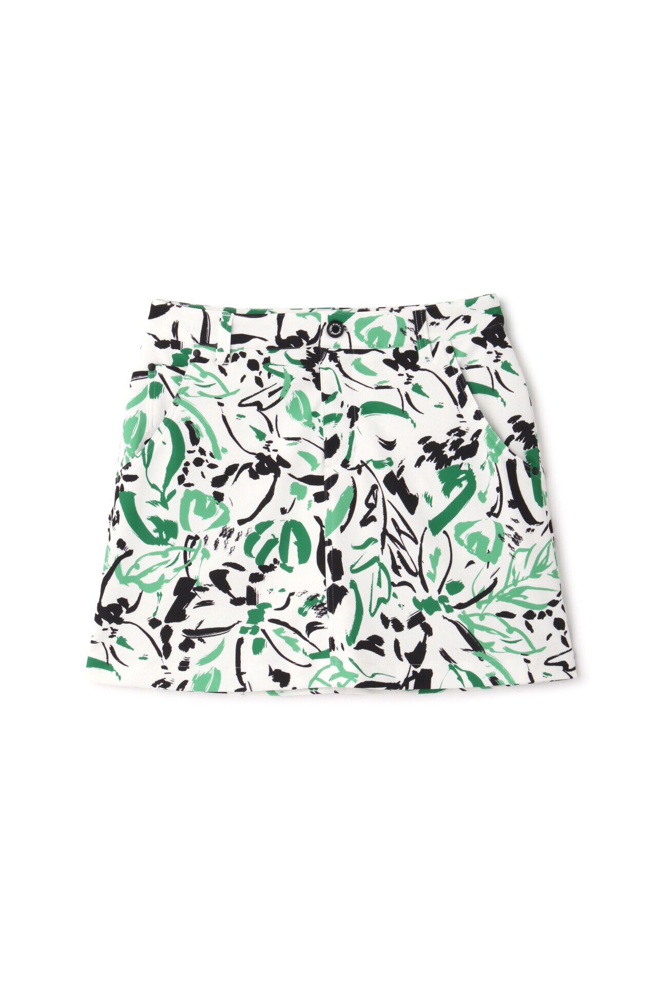  「[PINKY GOLF]オプティカルフラワープリントスカート」|スカート|