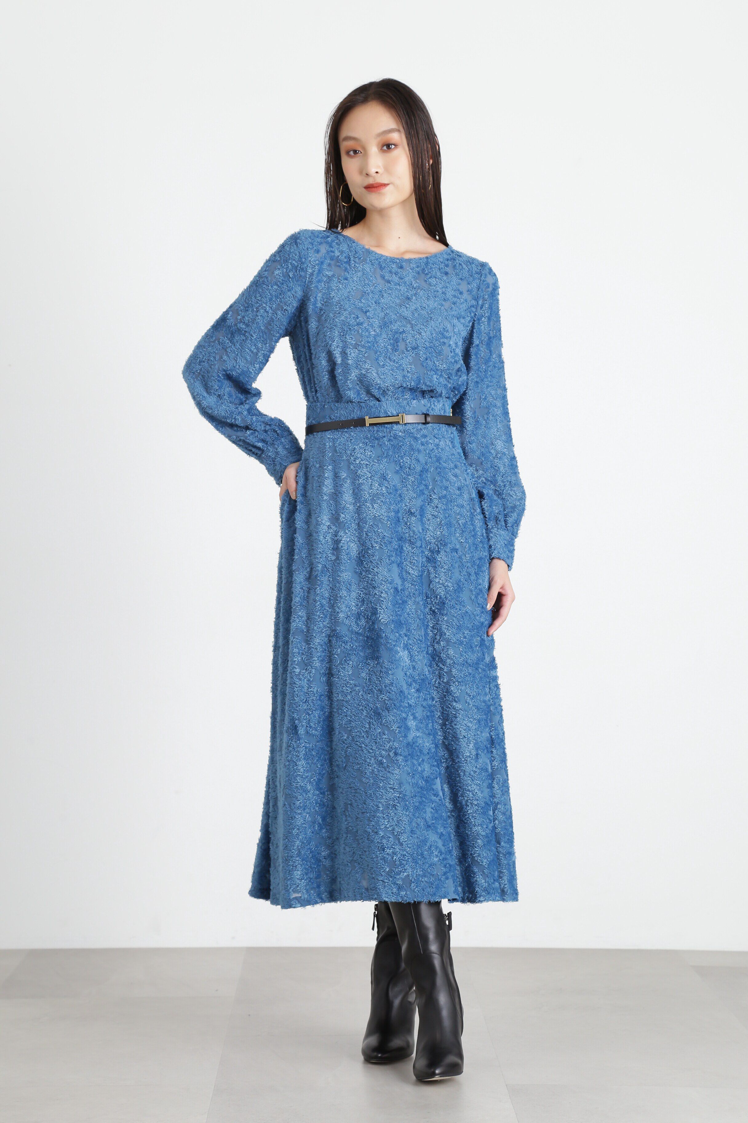  「◆カットジャガードフレアスカート」|スカート|