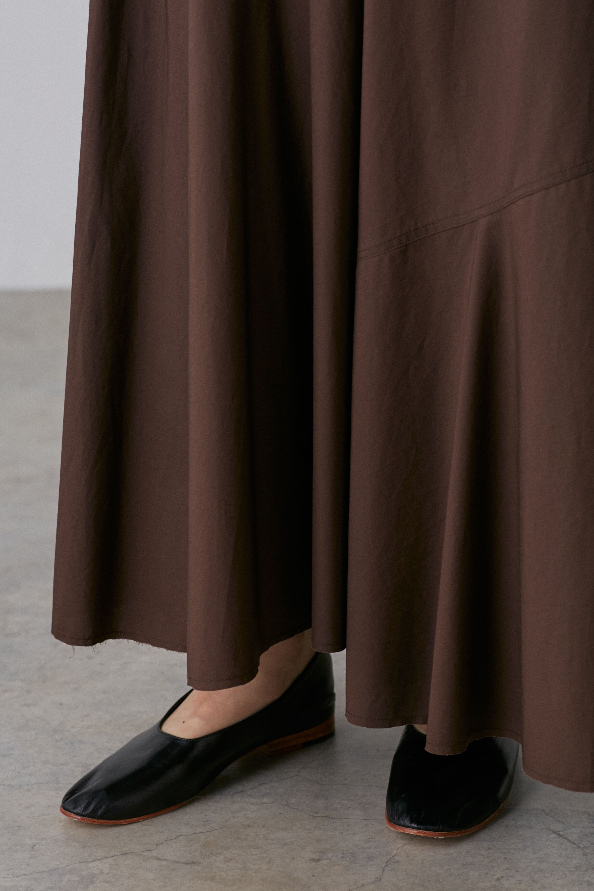 YLEVE 「YLEVE / SUVIN COTTON TYPEWRITER SKIRT」|スカート|