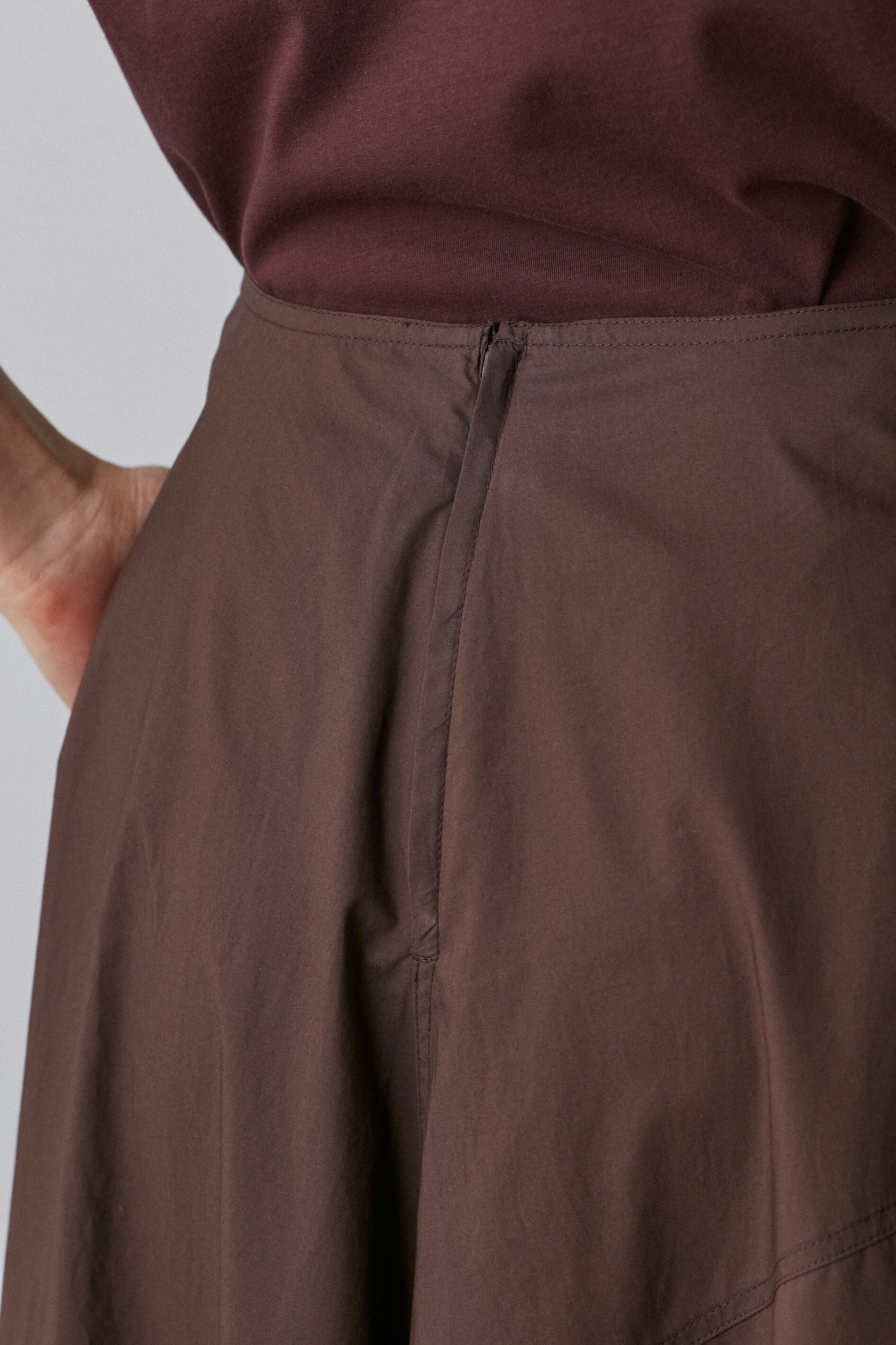 YLEVE 「YLEVE / SUVIN COTTON TYPEWRITER SKIRT」|スカート|