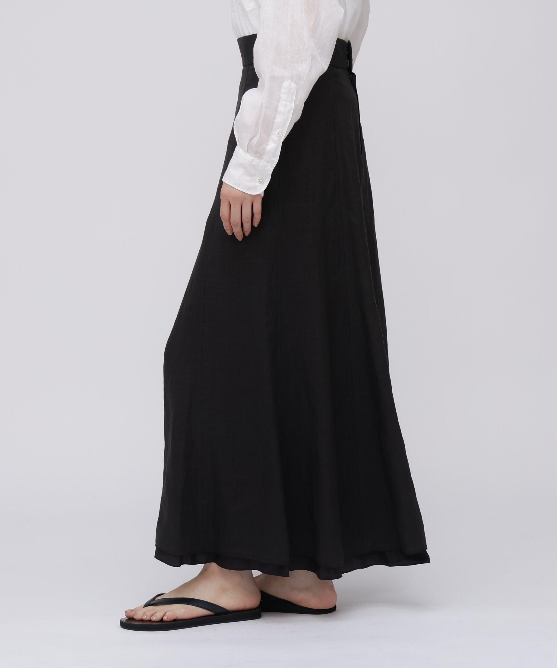 YLEVE 「YLEVE / ROYAL RAMIE BROAD SKIRT」|スカート|