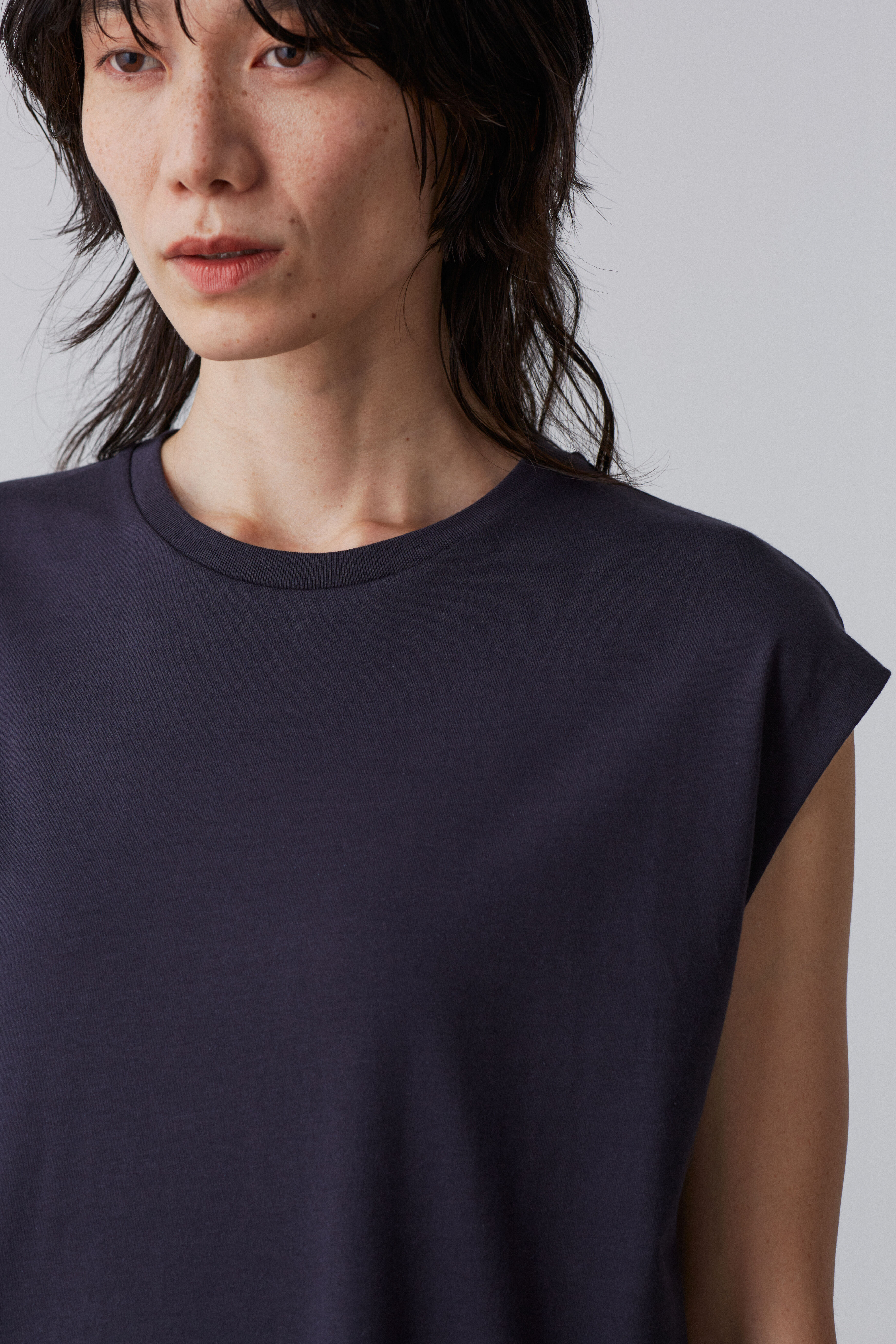 YLEVE 「YLEVE / ORGANIC COTTON BIO NO SLEEVE ONE PIECE」|ワンピース|