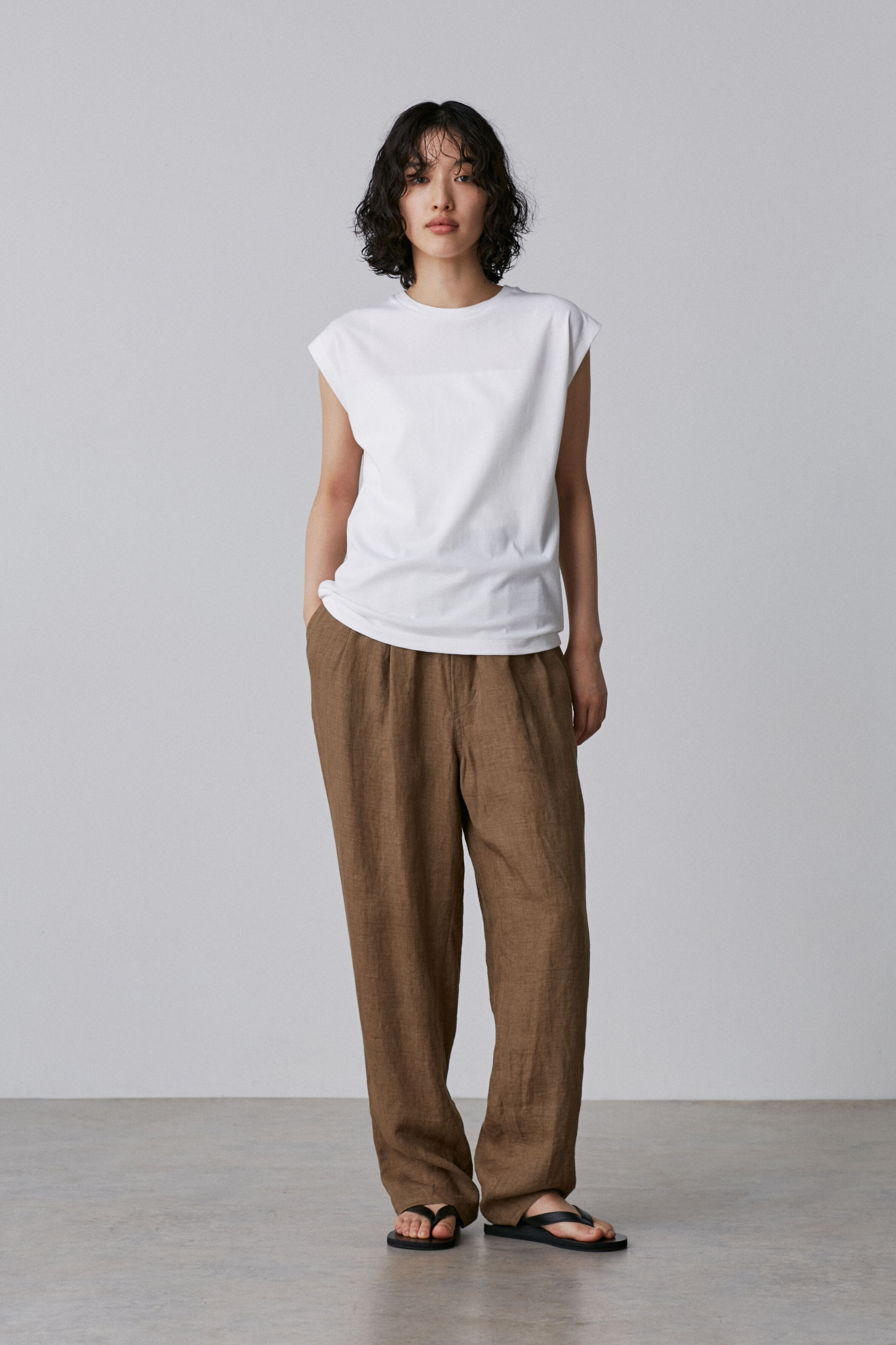 YLEVE 「YLEVE / ORGANIC COTTON BIO NO SLEEVE」|Tシャツ・カットソー|