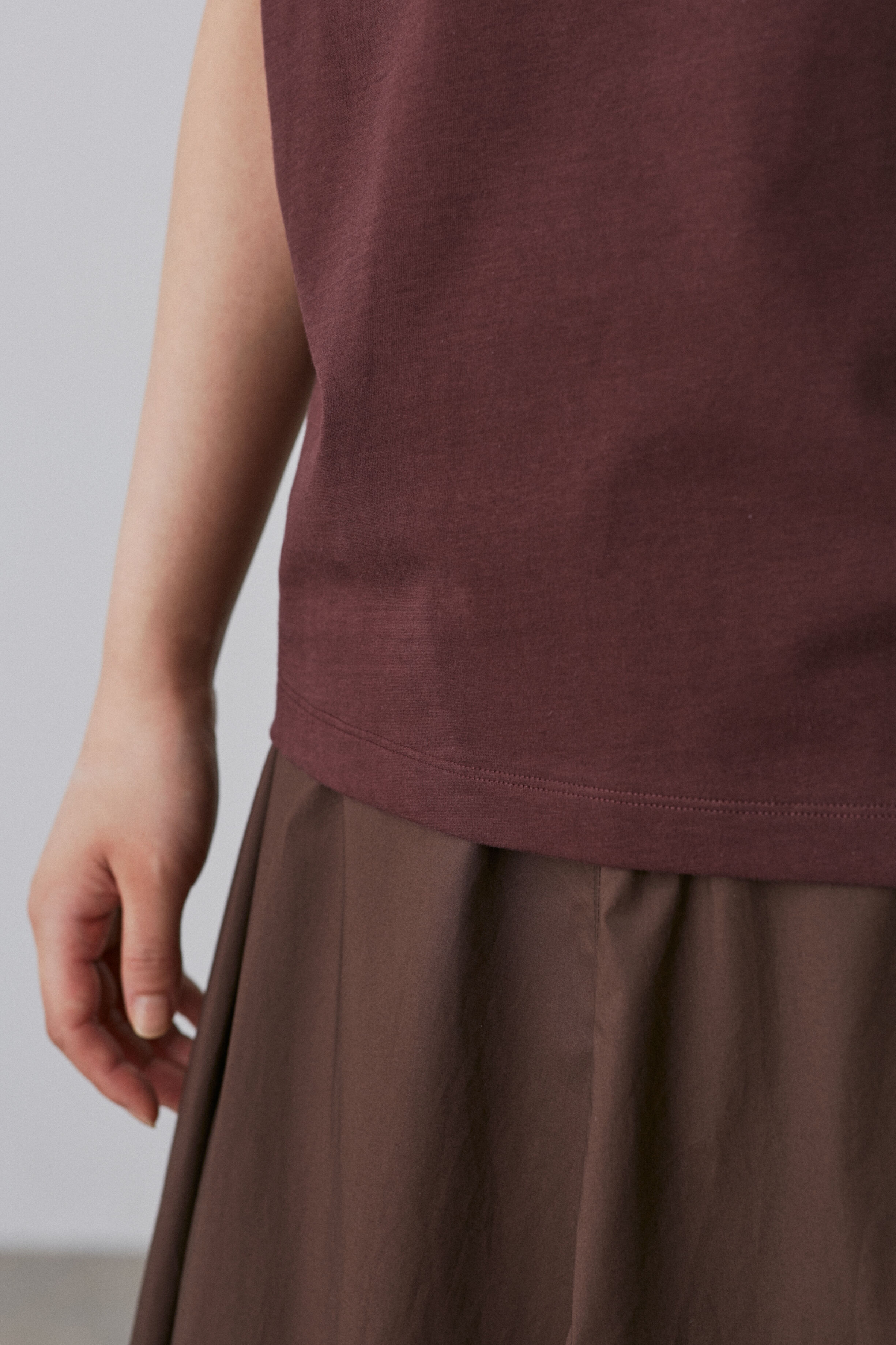 YLEVE 「YLEVE / ORGANIC COTTON BIO NO SLEEVE」|Tシャツ・カットソー|