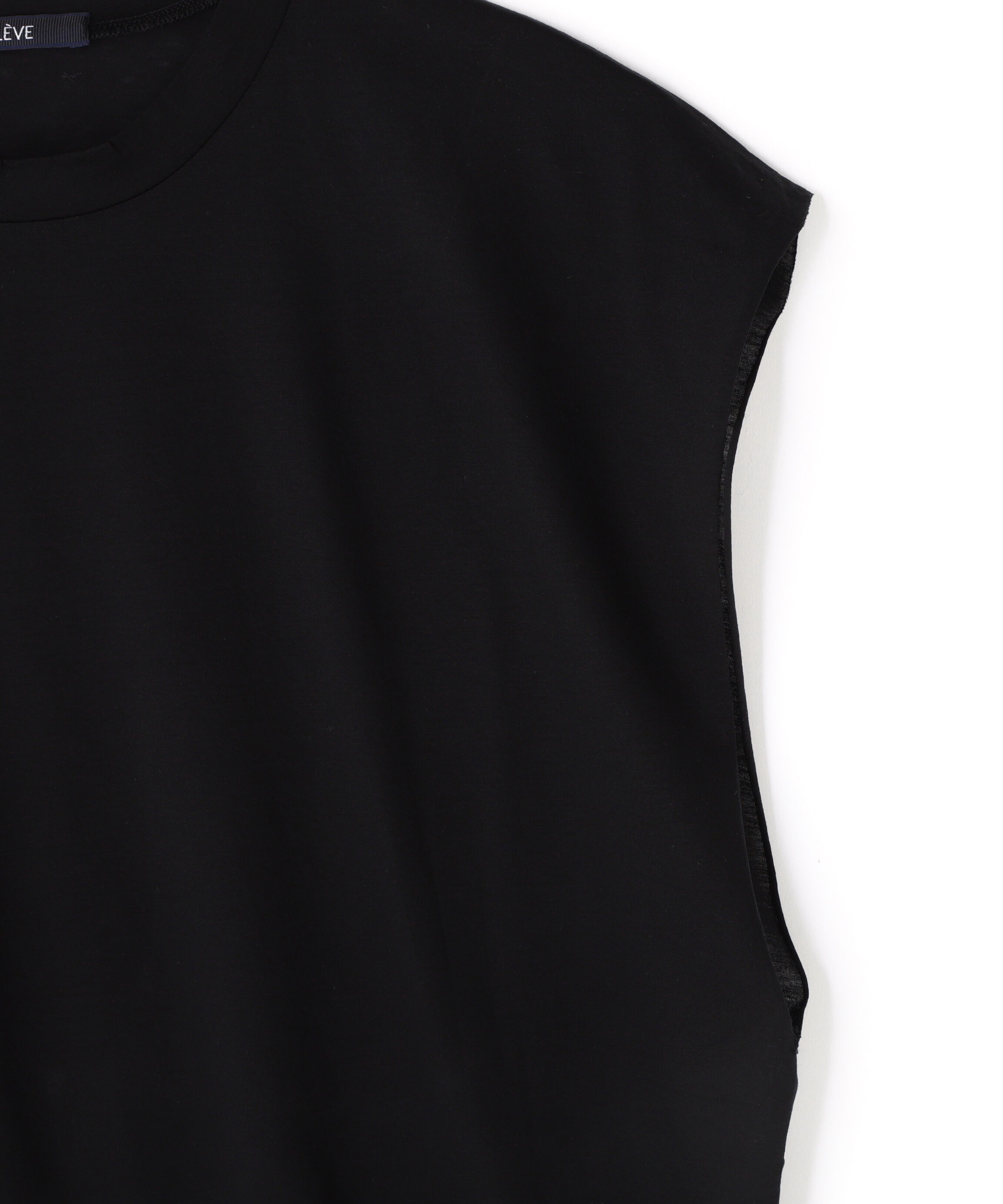 YLEVE 「YLEVE / COTTON SHEER JERSEY NO SLEEVE PULL OVER」|Tシャツ・カットソー|