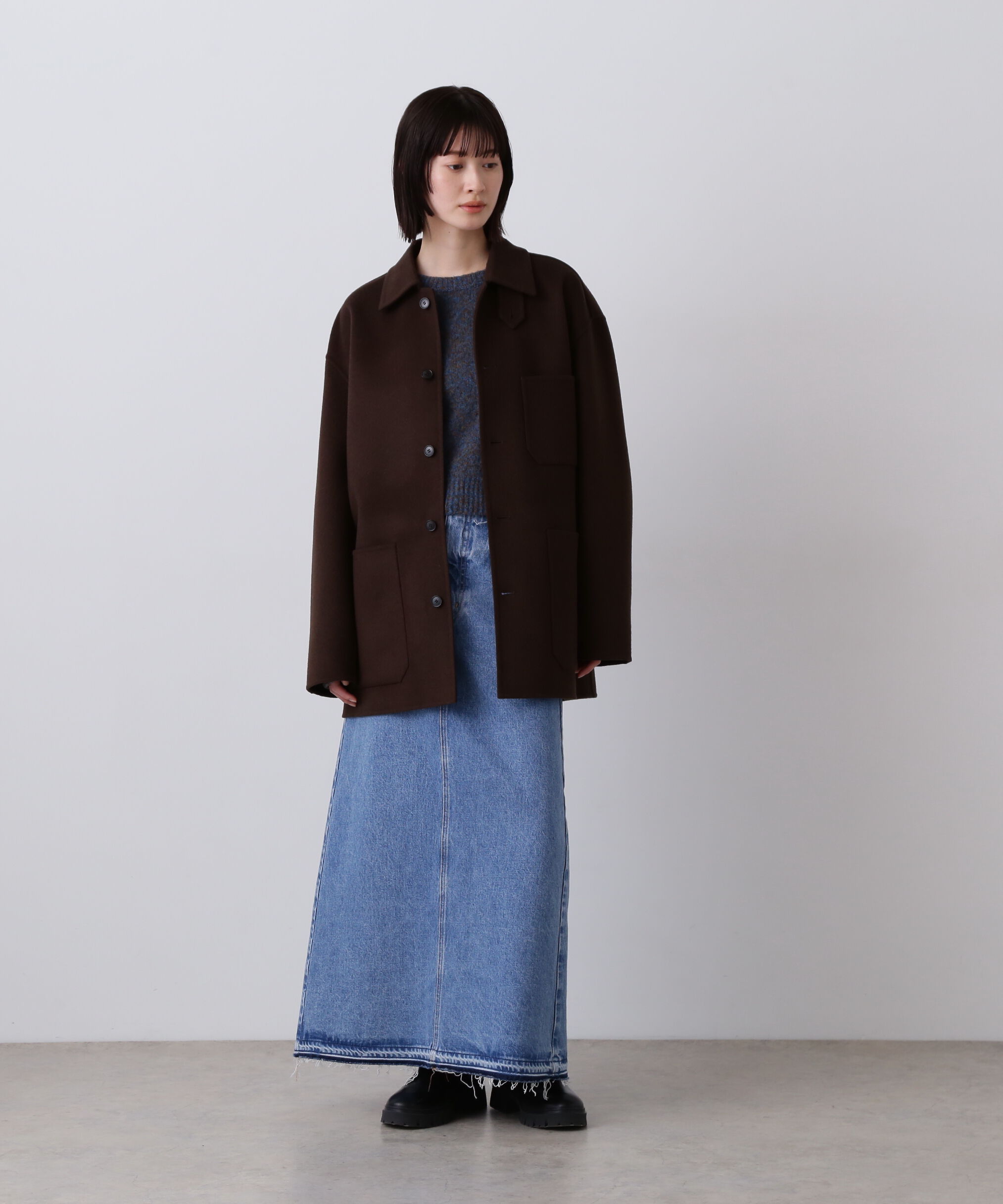 YLEVE 「YLEVE / 13.5oz DENIM SKIRT」|スカート|