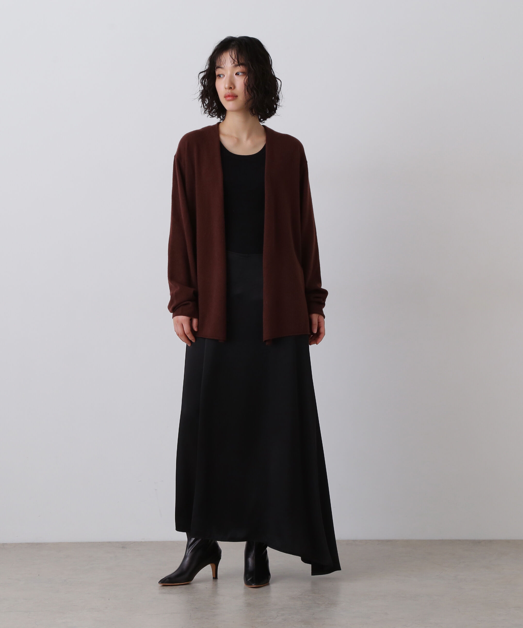 YLEVE 「YLEVE / CASHMERE KNIT WRAP CARDIGAN」|ニット・セーター|